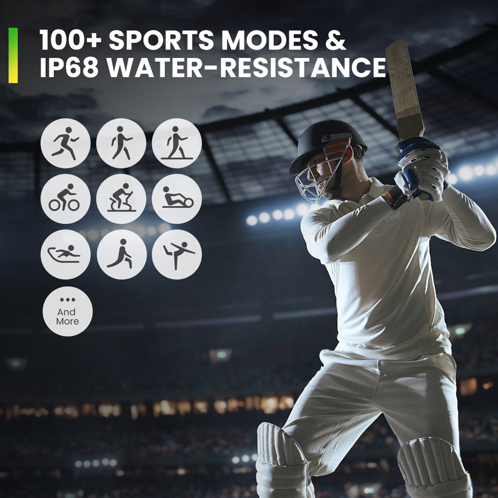 amazfit Pop 3R Smartwatch with Bluetooth Calling (36.32mm AMOLED Display, IP68 Water Resistant, Black Strap)_8