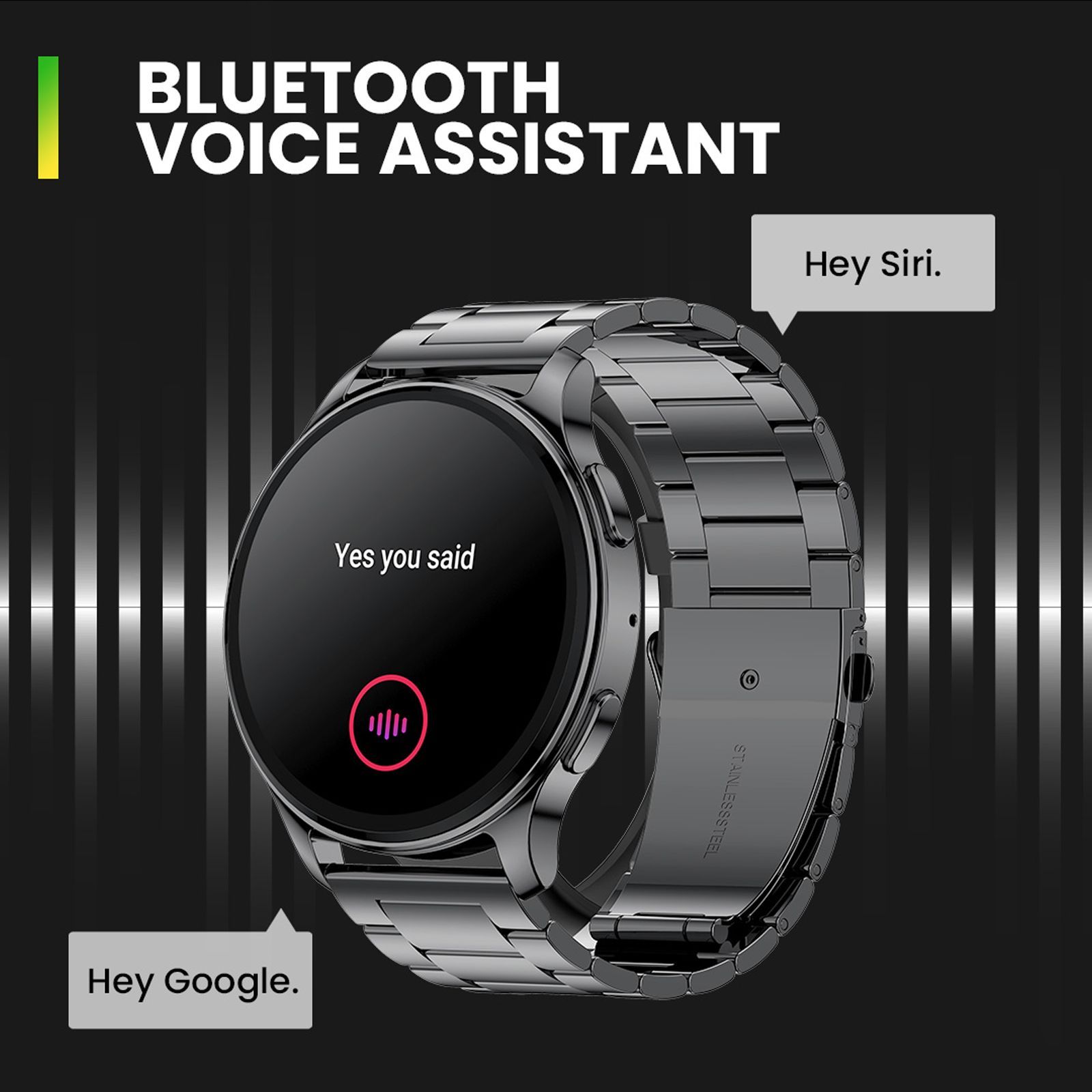 amazfit Pop 3R Smartwatch with Bluetooth Calling (36.32mm AMOLED Display, IP68 Water Resistant, Metallic Black Strap)_9