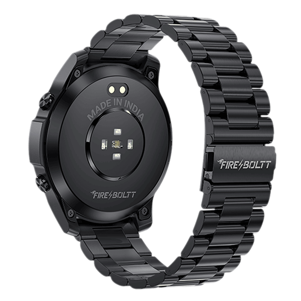FIRE-BOLTT Dagger Luxe Smartwatch with Bluetooth Calling (36.3mm AMOLED Display, IP68 Water Resistant, Black Strap)_7