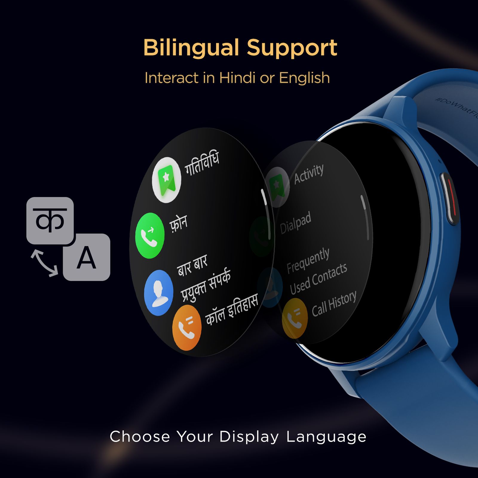 boAt Lunar Call Smartwatch with Bluetooth Calling (32.5mm HD Display, IP68 Water Resistant, Sapphire Blue Strap) boAt Lunar Call Smartwatch with Bluetooth Calling (32.5mm HD Display, IP68 Water Resistant, Sapphire Blue Strap)_5