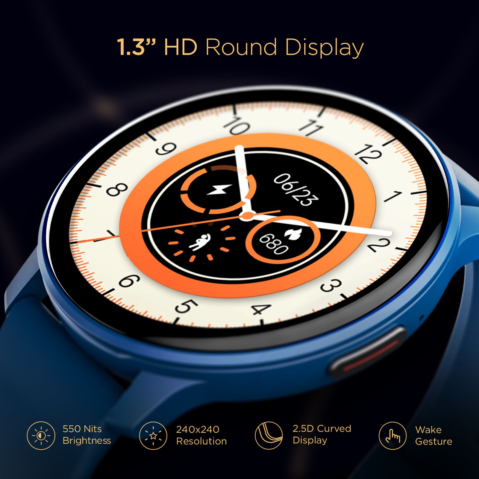 boAt Lunar Call Smartwatch with Bluetooth Calling (32.5mm HD Display, IP68 Water Resistant, Sapphire Blue Strap) boAt Lunar Call Smartwatch with Bluetooth Calling (32.5mm HD Display, IP68 Water Resistant, Sapphire Blue Strap)_6