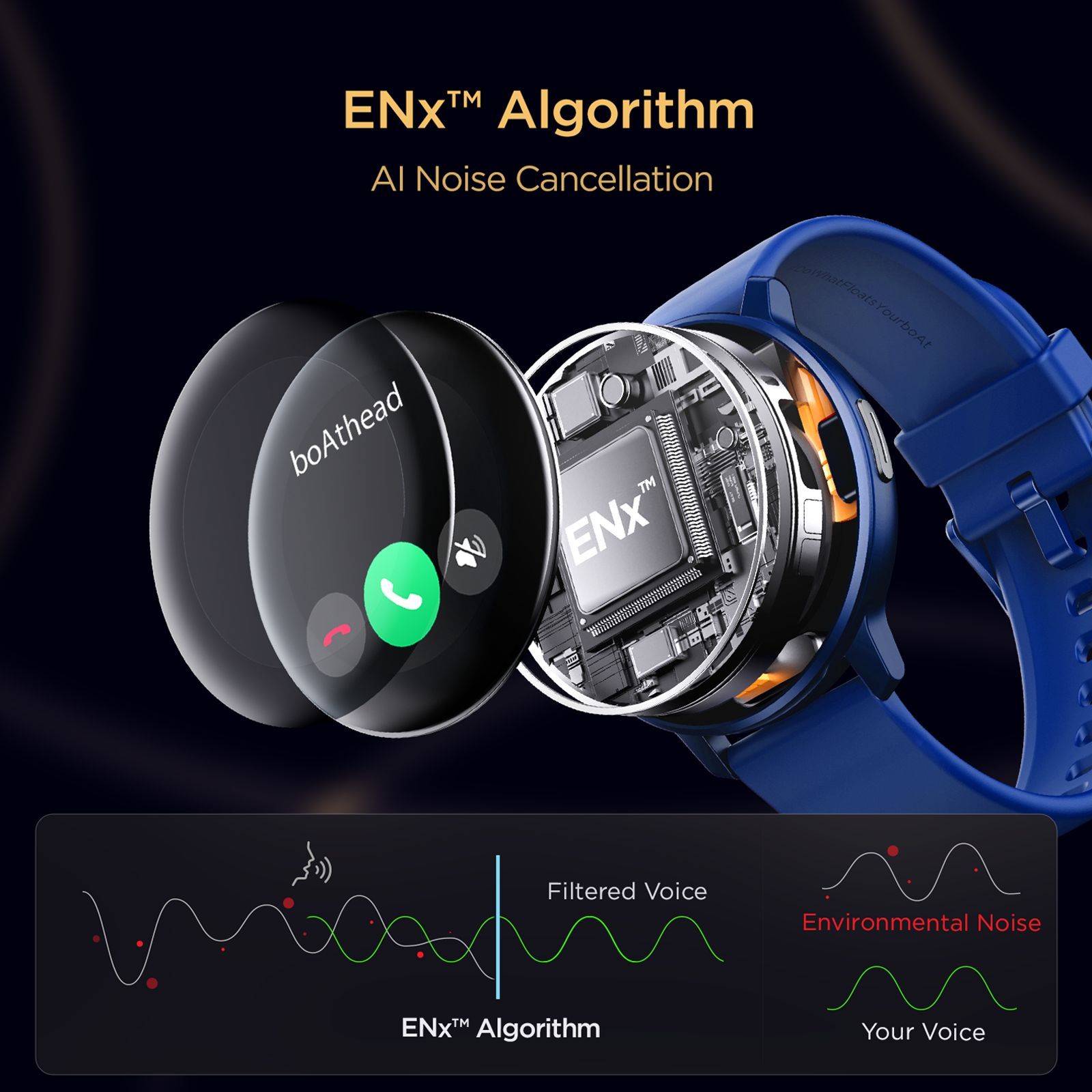 boAt Lunar Call Smartwatch with Bluetooth Calling (32.5mm HD Display, IP68 Water Resistant, Sapphire Blue Strap) boAt Lunar Call Smartwatch with Bluetooth Calling (32.5mm HD Display, IP68 Water Resistant, Sapphire Blue Strap)_7