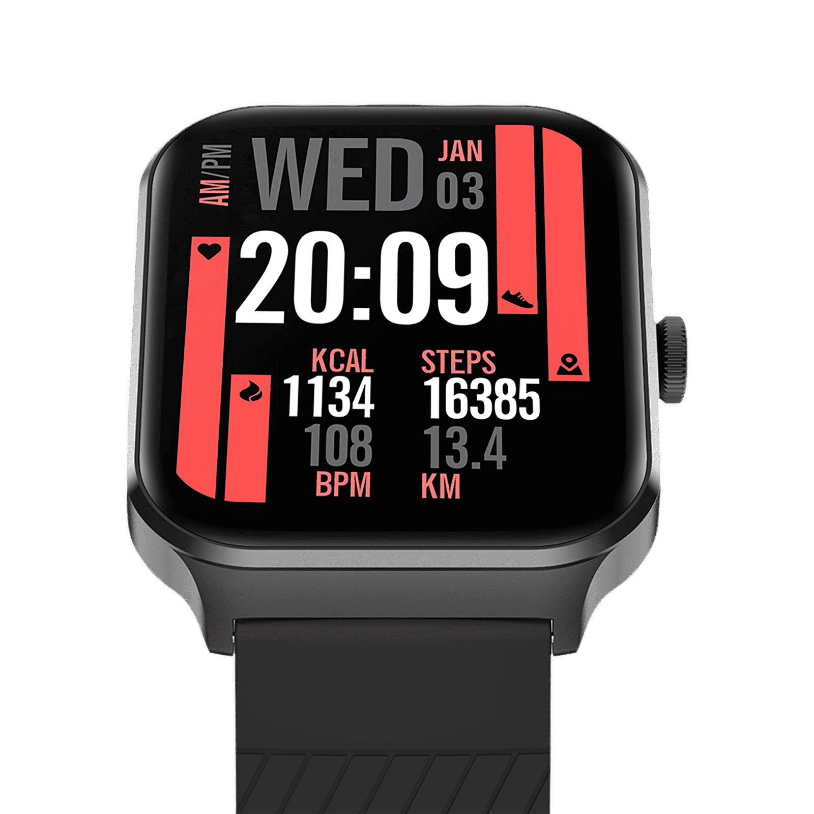 noise ColorFit Canvas Smartwatch with Bluetooth Calling (49.78mm TFT Display, Jet Black Strap)_4