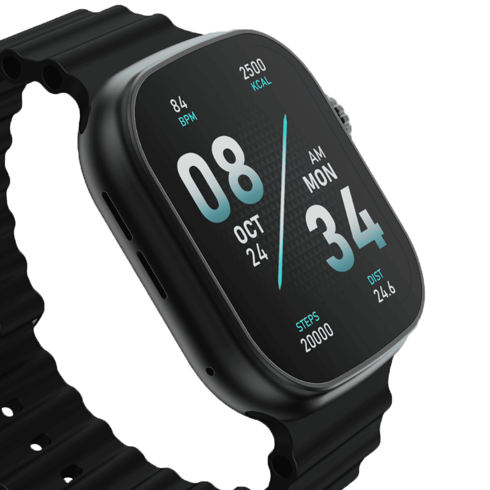 boAt Wave Glory Smartwatch with Bluetooth Calling (49.7mm Display, IP67 Water Resistant, Active Black Strap)_5