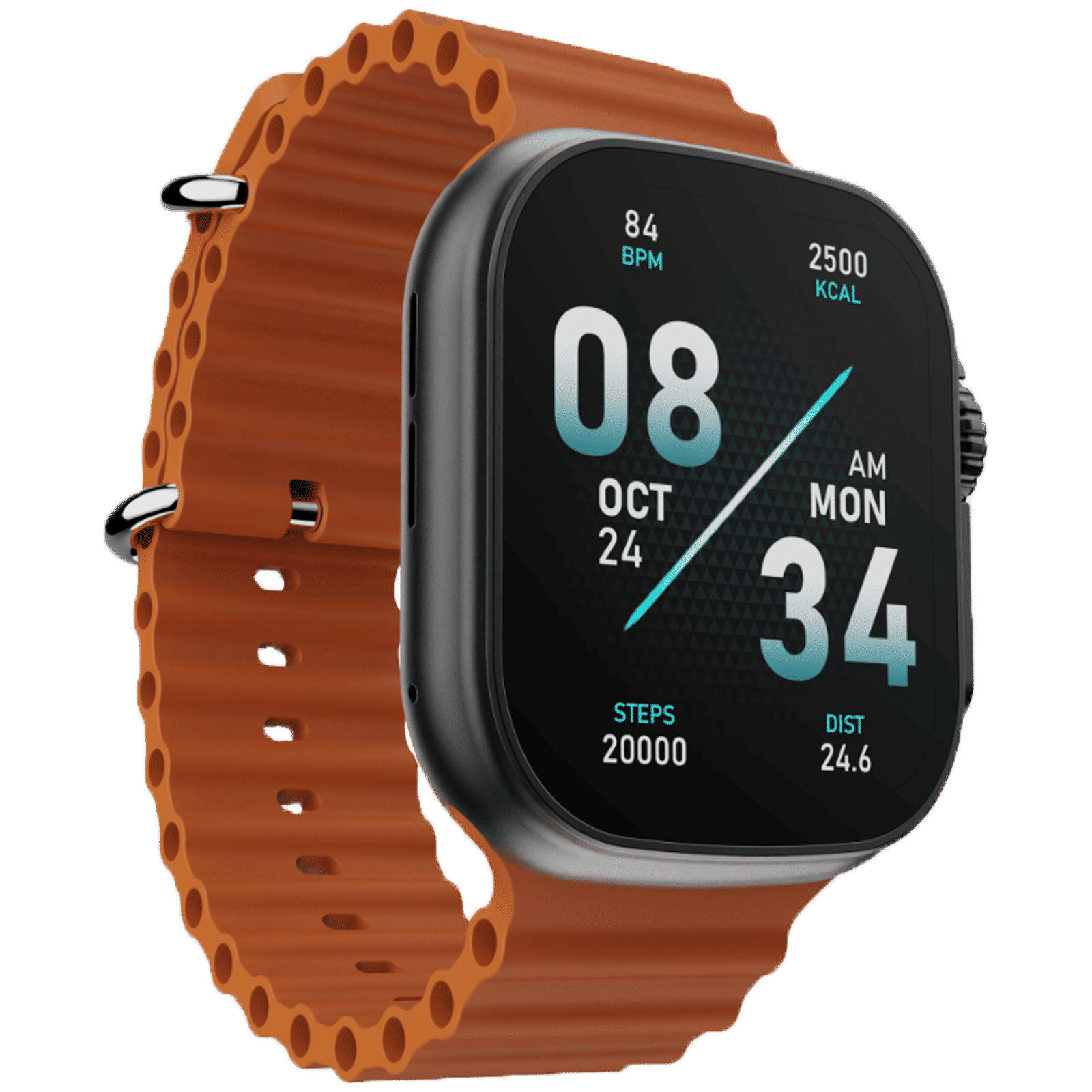 boAt Wave Glory Smartwatch with Bluetooth Calling (49.7mm Display, IP67 Water Resistant, Royal Orange Strap) boAt Wave Glory Smartwatch with Bluetooth Calling (49.7mm Display, IP67 Water Resistant, Royal Orange Strap)_4