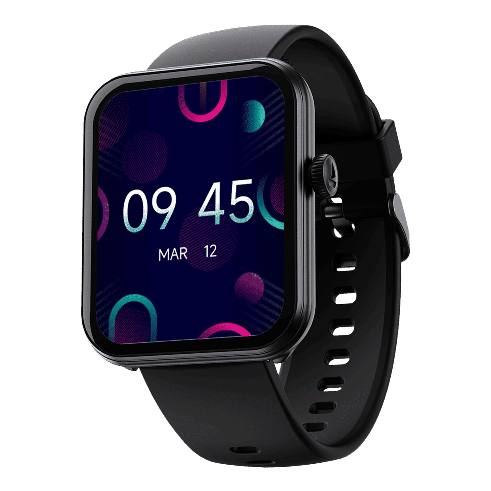 boAt Cosmos Plus Smartwatch with Bluetooth Calling (45.21mm AMOLED Display, IP68 Splash Resistant, Jet Black Strap)_1