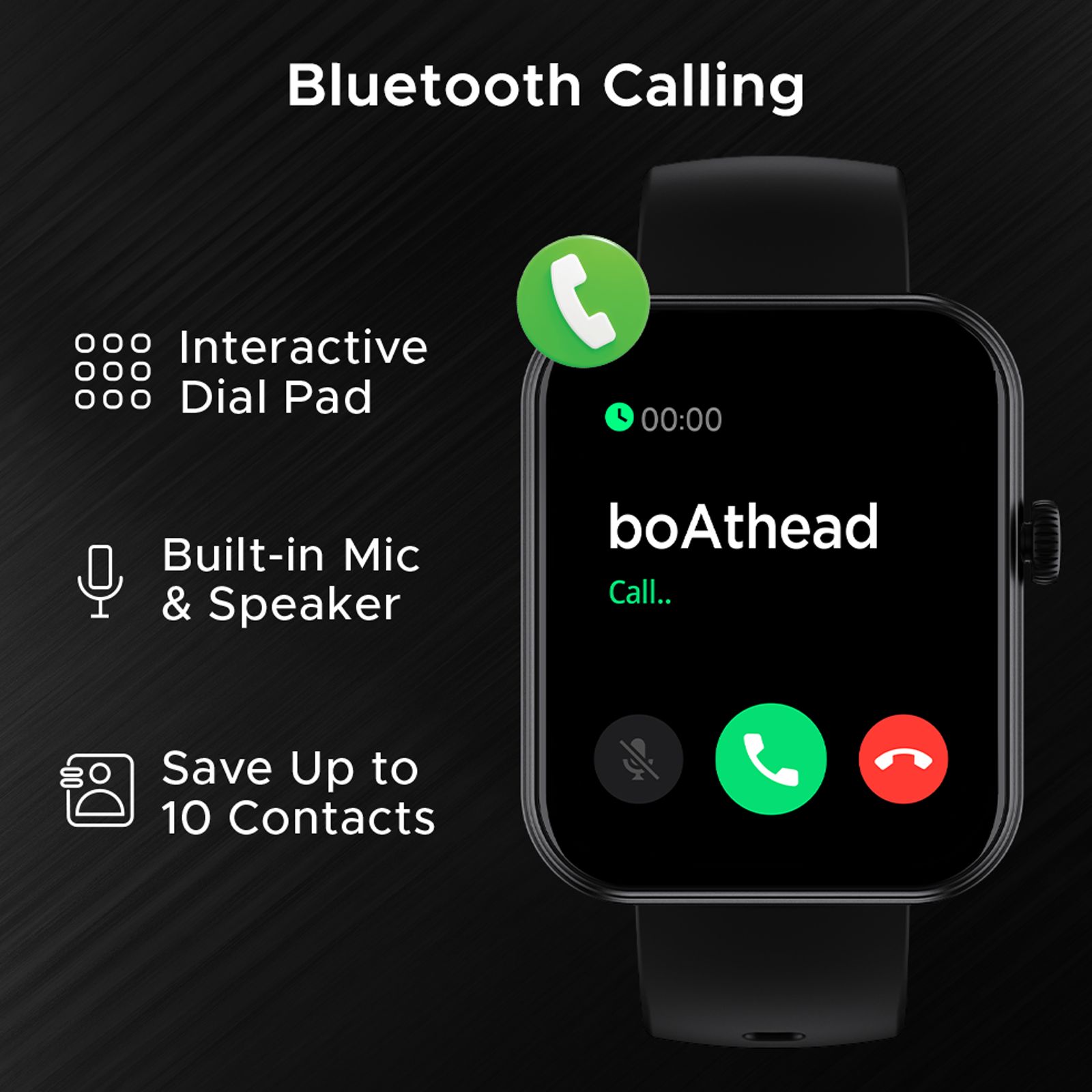 boAt Cosmos Plus Smartwatch with Bluetooth Calling (45.21mm AMOLED Display, IP68 Splash Resistant, Royal Blue Strap) boAt Cosmos Plus Smartwatch with Bluetooth Calling (45.21mm AMOLED Display, IP68 Splash Resistant, Royal Blue Strap)_4