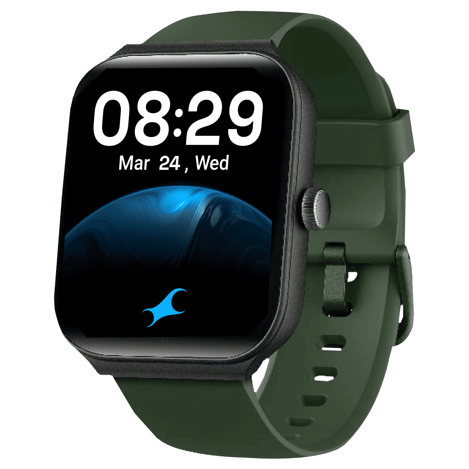 fastrack Reflex Horizon Smartwatch with Bluetooth Calling (49.5mm TFT LCD Display, IP68 Water Resistant, Green Strap)_4