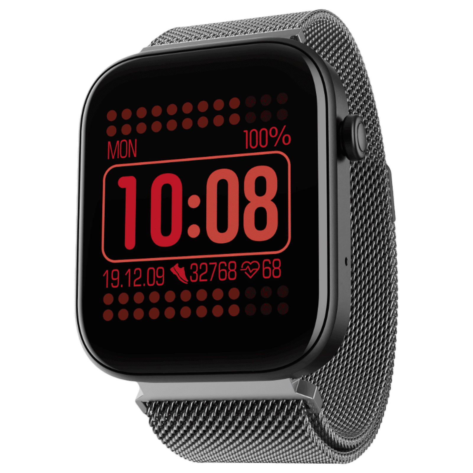 boAt Wave Astra Smartwatch with Bluetooth Calling (46.4mm HD Display, IP67 Water Resistant, Silver Metal Strap)_4