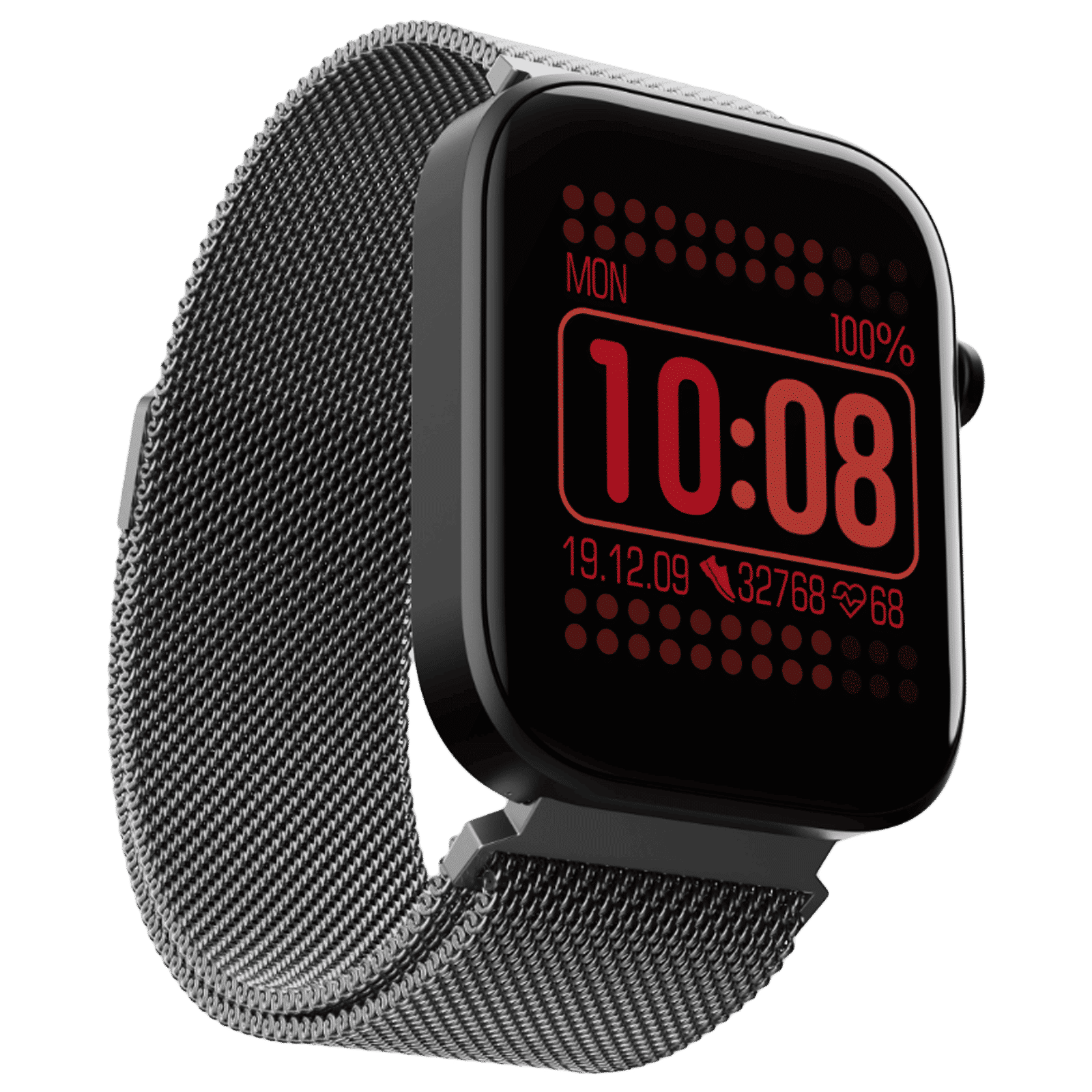 boAt Wave Astra Smartwatch with Bluetooth Calling (46.4mm HD Display, IP67 Water Resistant, Silver Metal Strap)_5