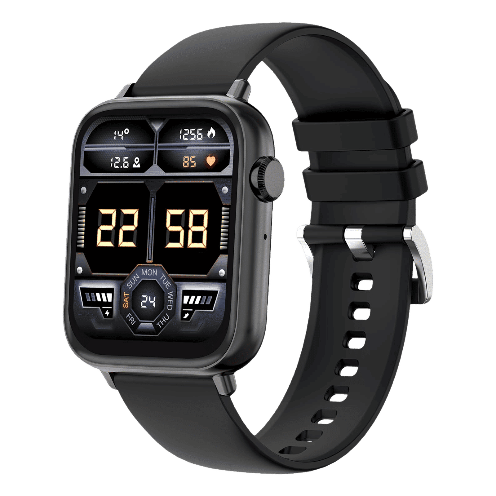 FIRE-BOLTT Ninja Fit Pro Smartwatch with Bluetooth Calling (50.8mm LCD Display, IP67 Water Resistant, Black Strap)_4