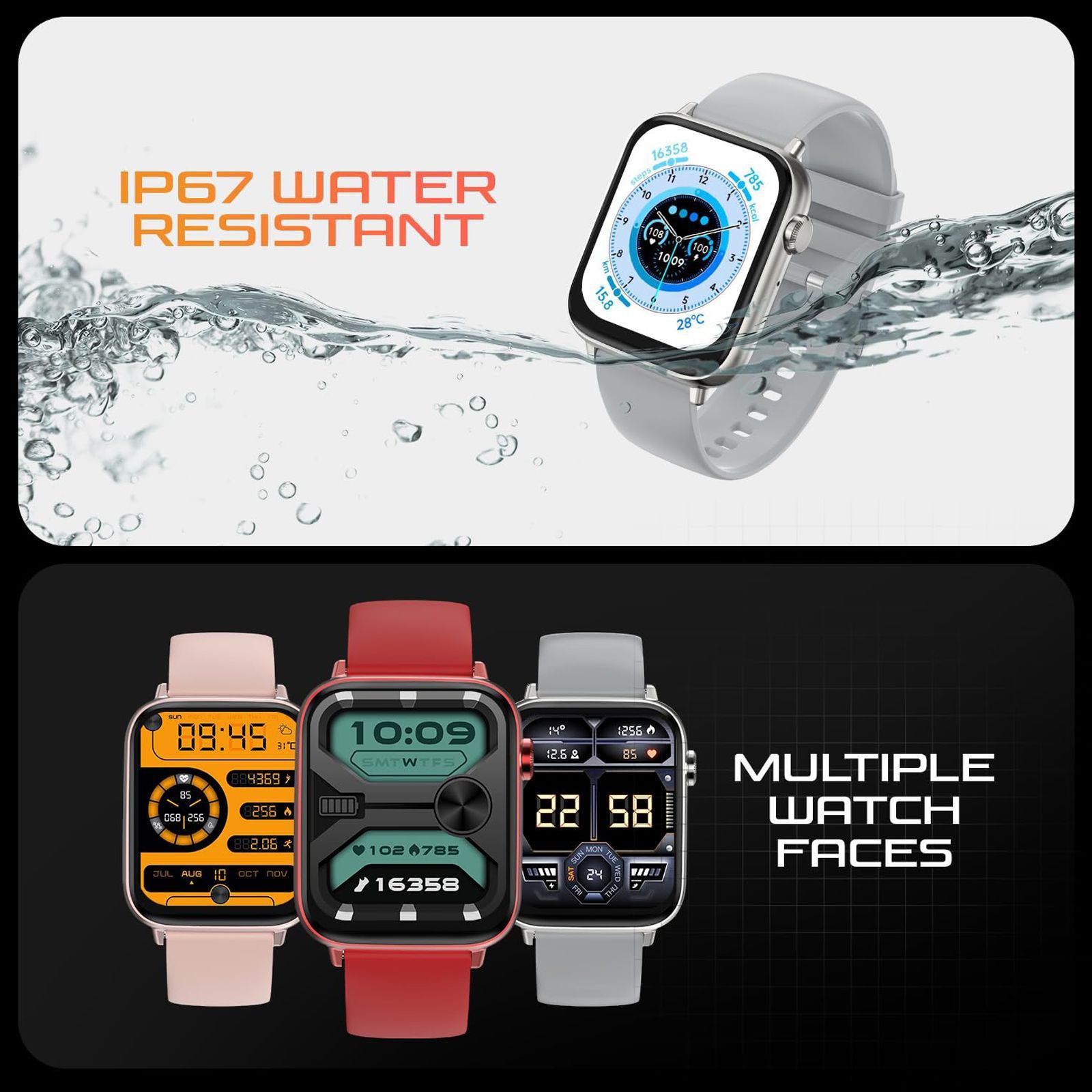 FIRE-BOLTT Ninja Fit Pro Smartwatch with Bluetooth Calling (50.8mm LCD Display, IP67 Water Resistant, Grey Strap) FIRE-BOLTT Ninja Fit Pro Smartwatch with Bluetooth Calling (50.8mm LCD Display, IP67 Water Resistant, Grey Strap)_8