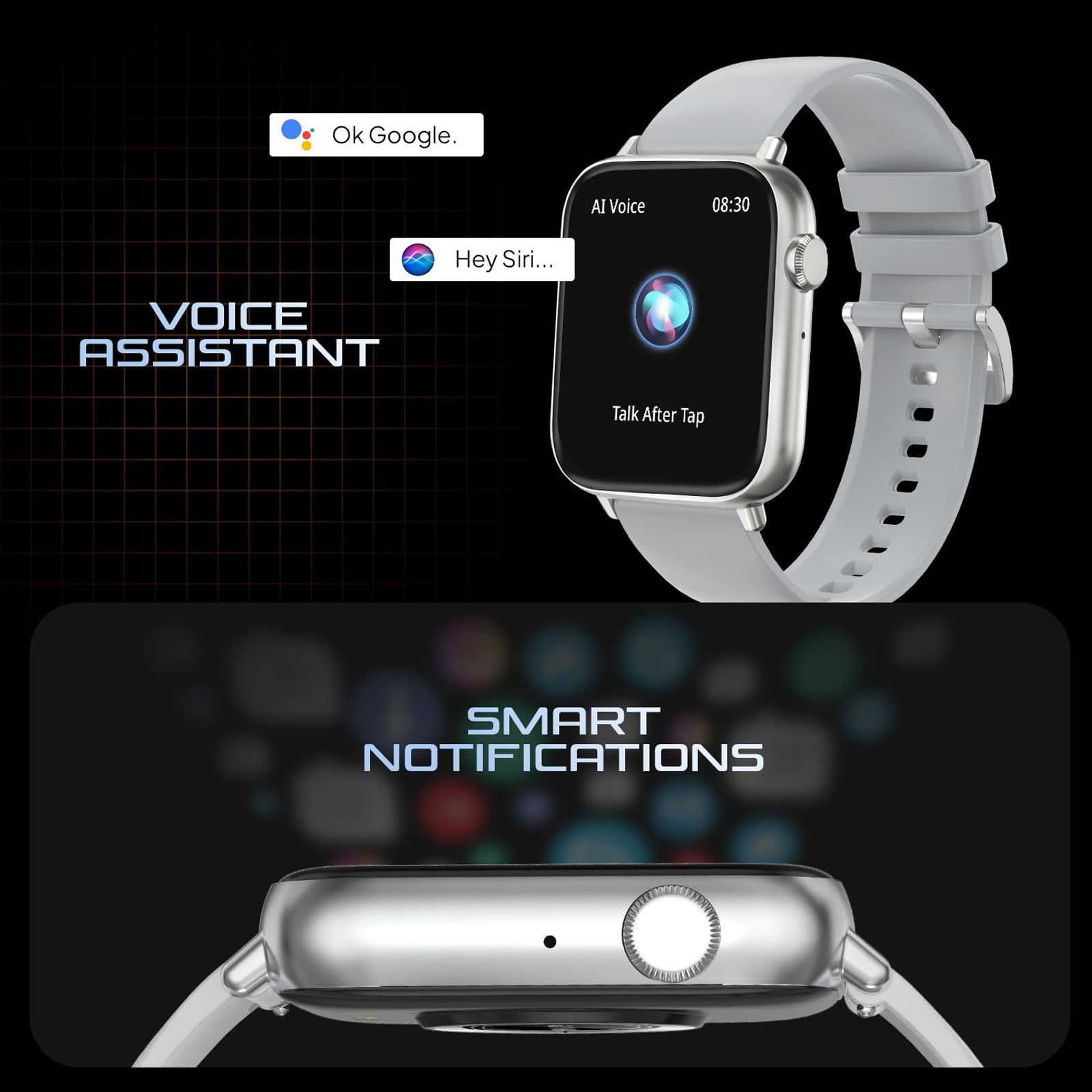 FIRE-BOLTT Ninja Fit Pro Smartwatch with Bluetooth Calling (50.8mm LCD Display, IP67 Water Resistant, Grey Strap) FIRE-BOLTT Ninja Fit Pro Smartwatch with Bluetooth Calling (50.8mm LCD Display, IP67 Water Resistant, Grey Strap)_9