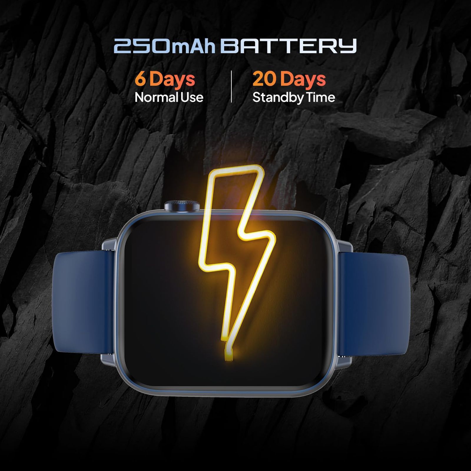 FIRE-BOLTT Ninja Fit Pro Smartwatch with Bluetooth Calling (50.8mm LCD HD Display, IP67 Water Resistant, Blue Strap)_8