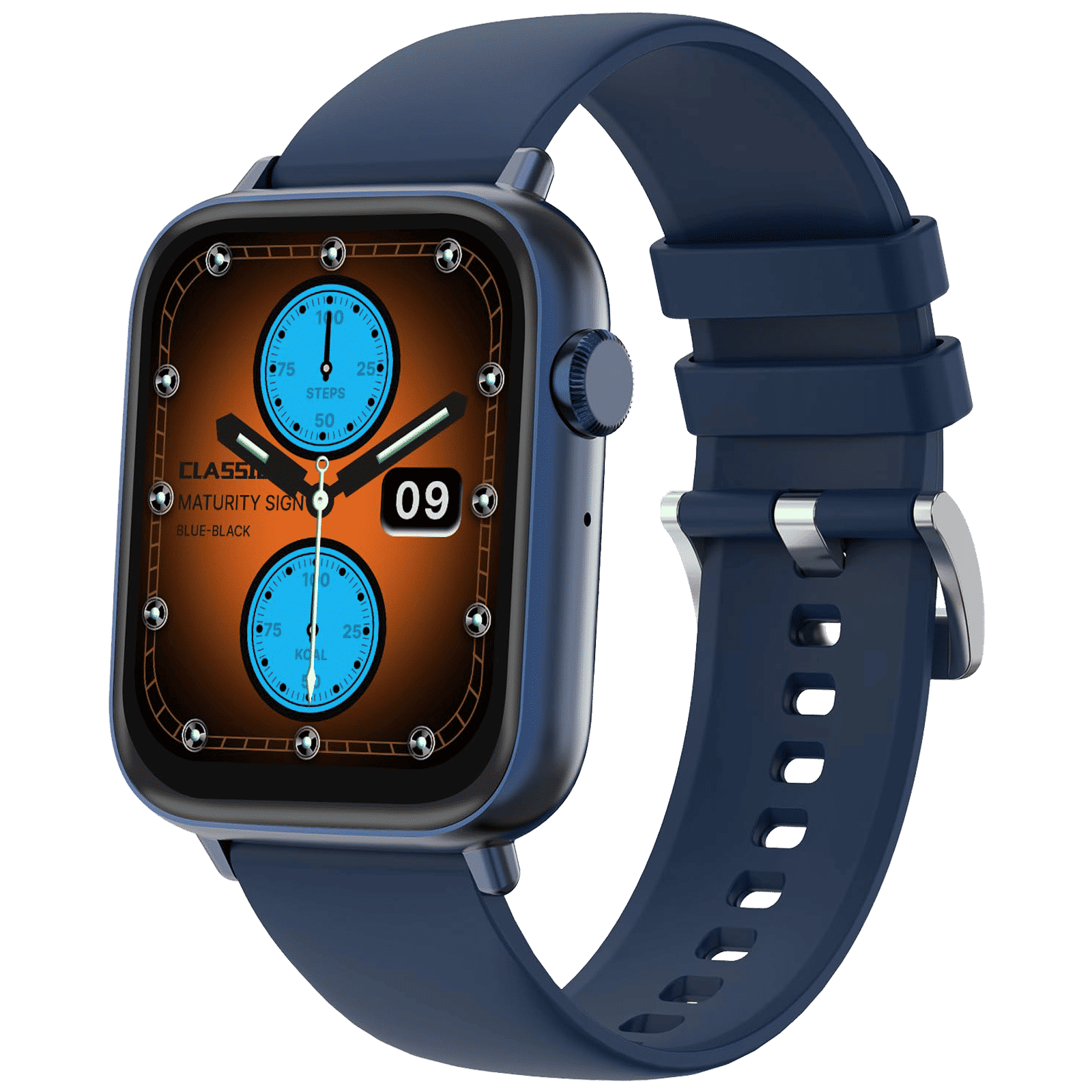 FIRE-BOLTT Ninja Fit Pro Smartwatch with Bluetooth Calling (50.8mm LCD HD Display, IP67 Water Resistant, Blue Strap)_4