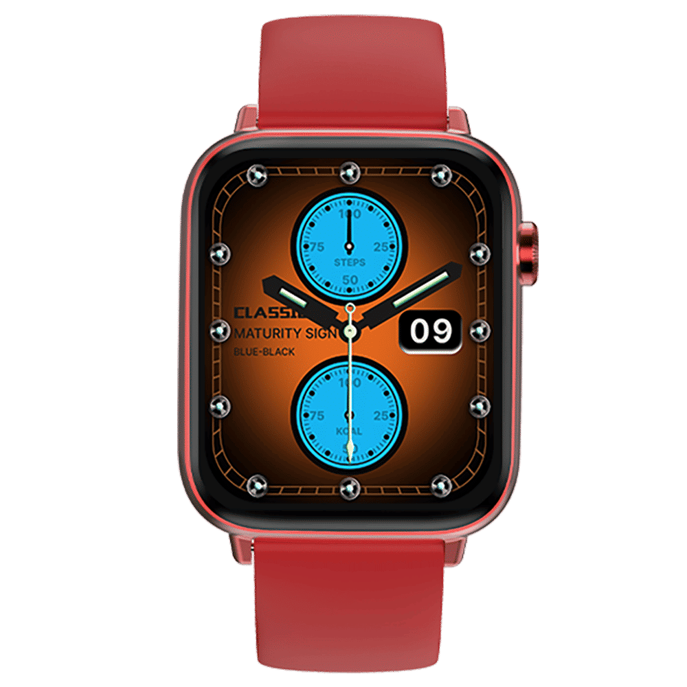 FIRE-BOLTT Ninja Fit Pro Smartwatch with Bluetooth Calling (50.8mm LCD Display, IP67 Water Resistant, Red Strap) FIRE-BOLTT Ninja Fit Pro Smartwatch with Bluetooth Calling (50.8mm LCD Display, IP67 Water Resistant, Red Strap)_1