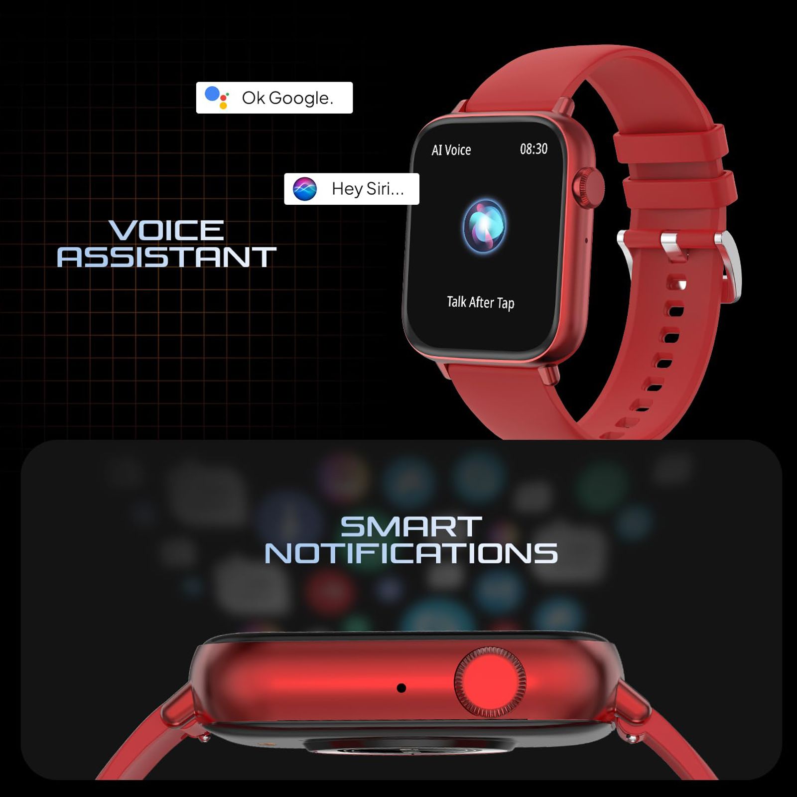 FIRE-BOLTT Ninja Fit Pro Smartwatch with Bluetooth Calling (50.8mm LCD Display, IP67 Water Resistant, Red Strap) FIRE-BOLTT Ninja Fit Pro Smartwatch with Bluetooth Calling (50.8mm LCD Display, IP67 Water Resistant, Red Strap)_10
