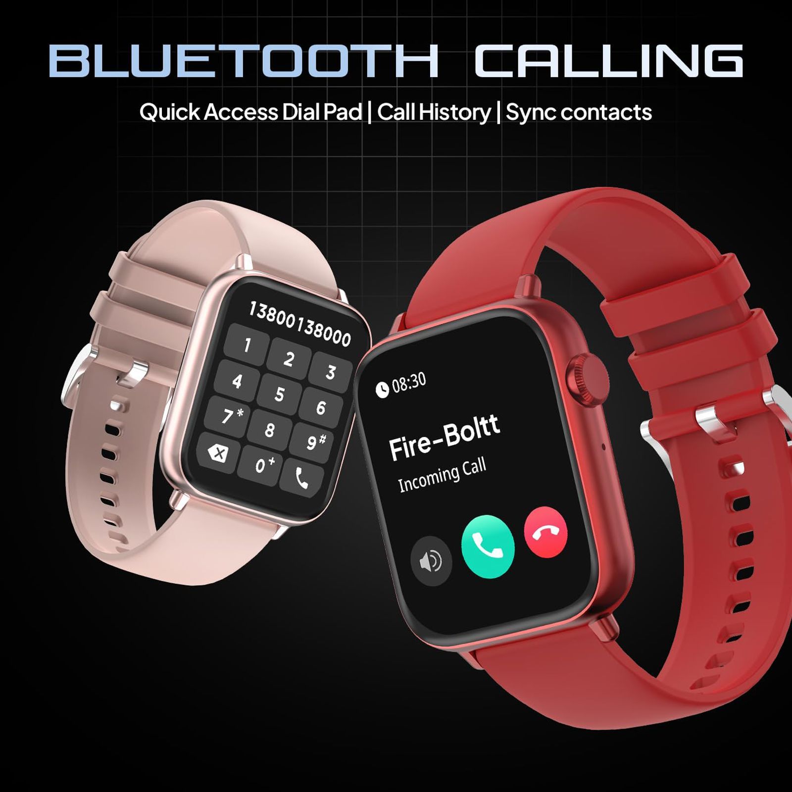 FIRE-BOLTT Ninja Fit Pro Smartwatch with Bluetooth Calling (50.8mm LCD Display, IP67 Water Resistant, Red Strap) FIRE-BOLTT Ninja Fit Pro Smartwatch with Bluetooth Calling (50.8mm LCD Display, IP67 Water Resistant, Red Strap)_11