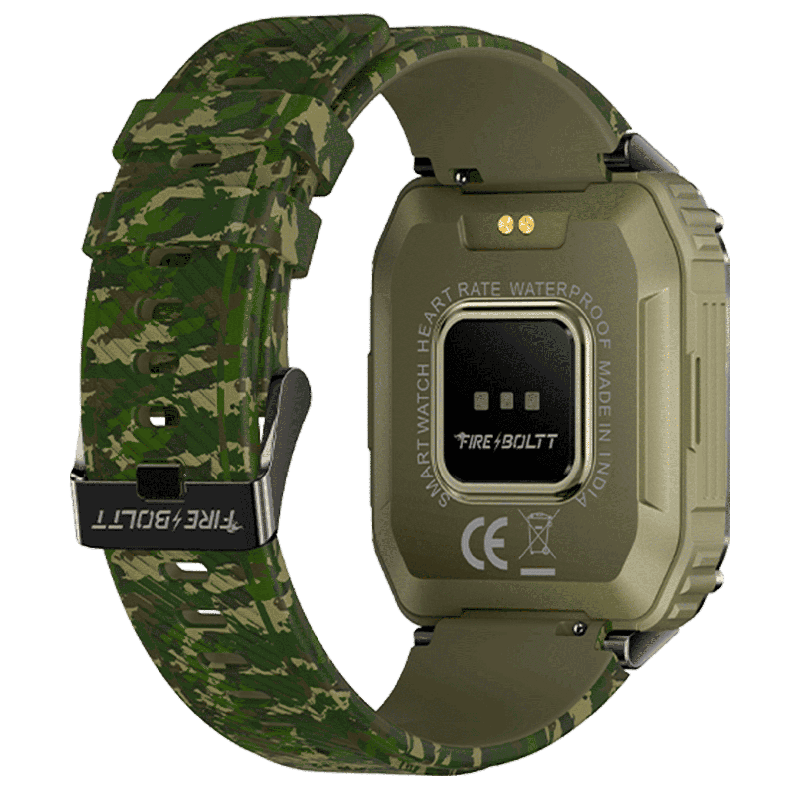 FIRE-BOLTT Combat Smartwatch with Bluetooth Calling (49.5mm TFT Display, IP68 Water Resistant, Camo Green Strap)_15