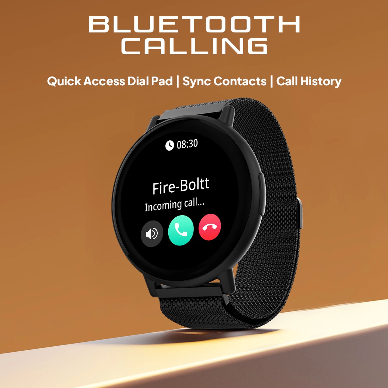 FIRE-BOLTT Destiny Smartwatch with Bluetooth Calling (35.3mm TFT HD Display, IP67 Water Resistant, Black Strap)_11