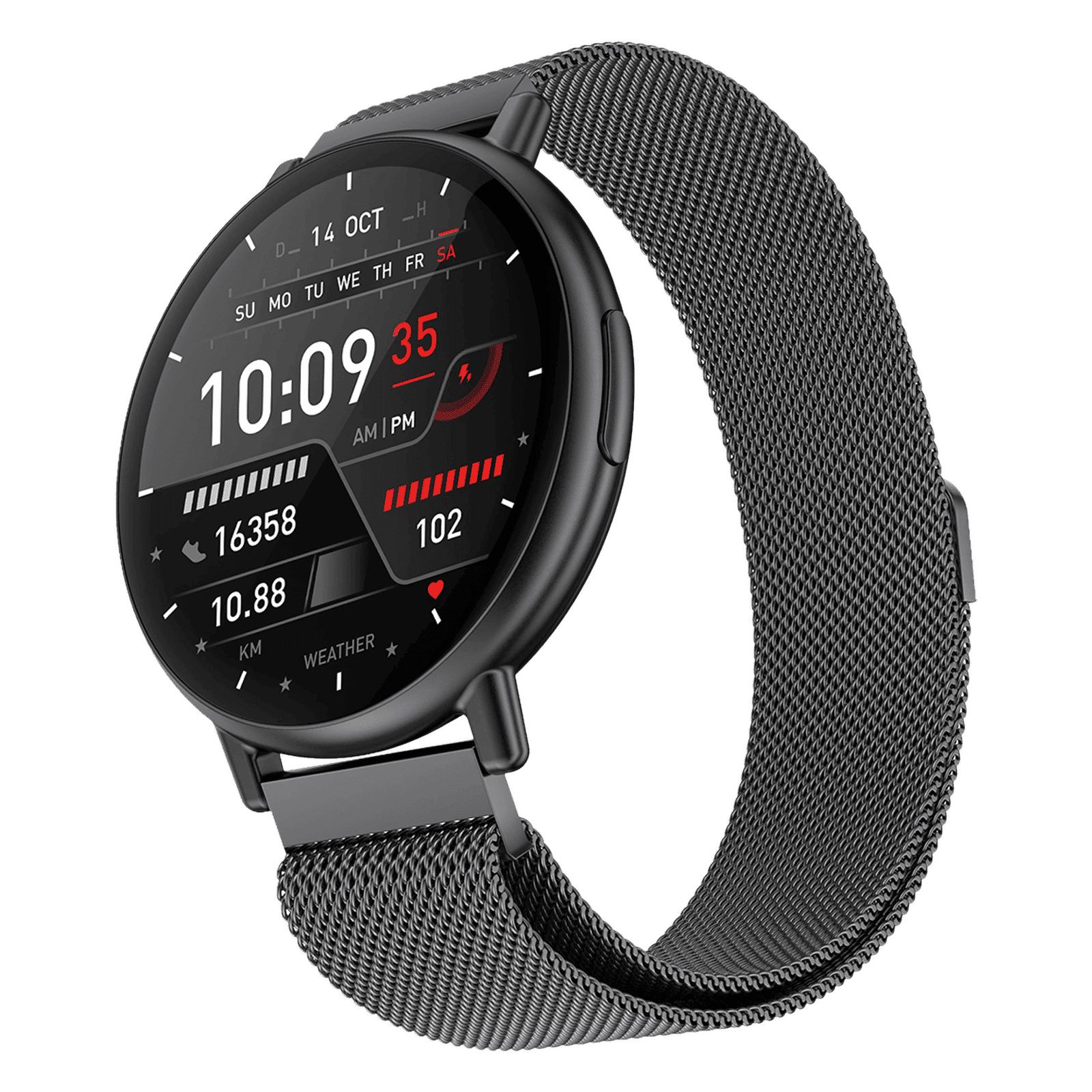 FIRE-BOLTT Destiny Smartwatch with Bluetooth Calling (35.3mm TFT HD Display, IP67 Water Resistant, Black Strap)_4