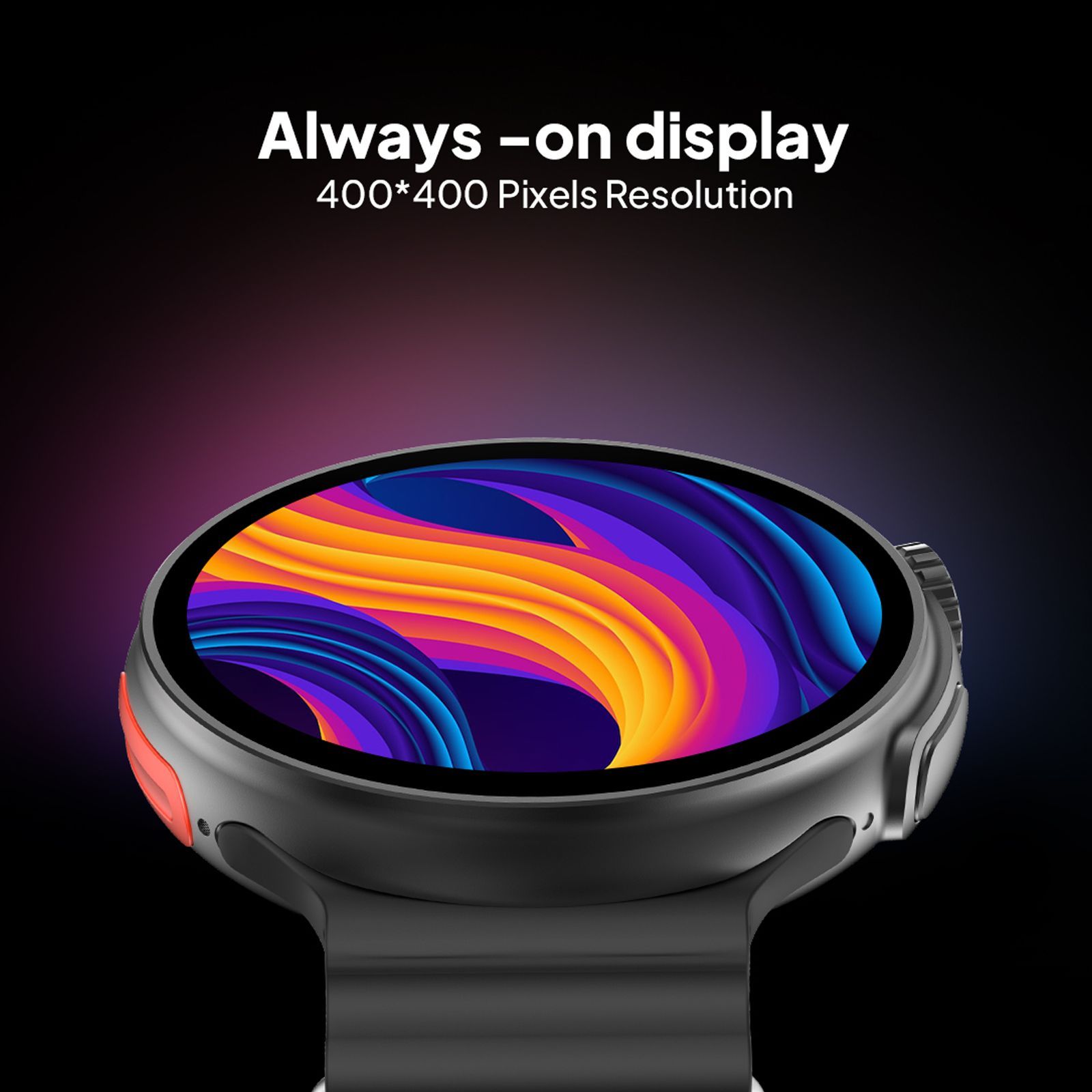 FIRE-BOLTT Cyclone Smartwatch with Bluetooth Calling (40.6mm TFT Display, IP68 Water Resistant, Active Black Strap)_9