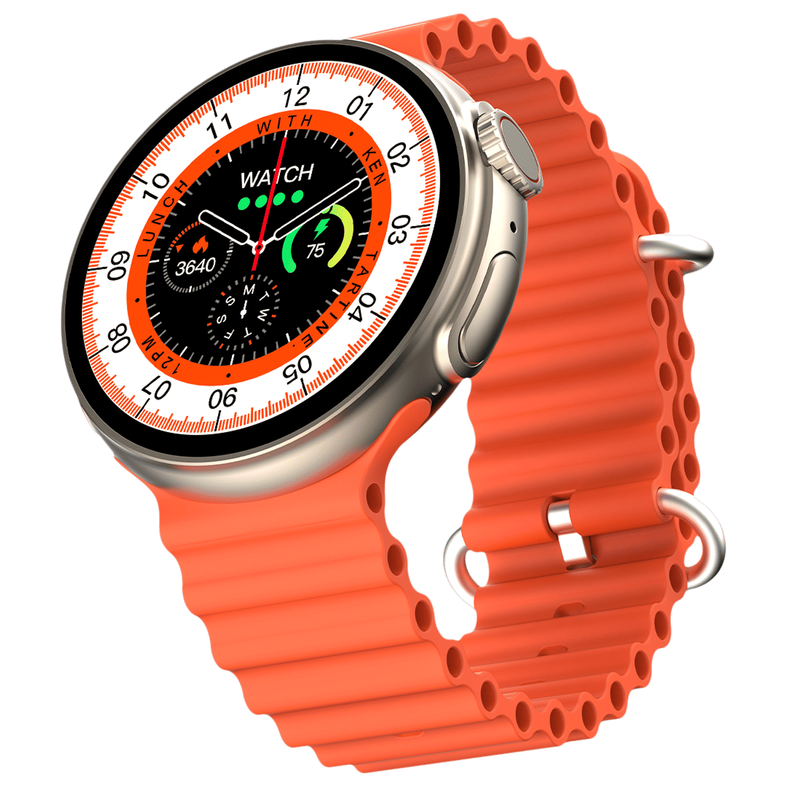 FIRE-BOLTT Cyclone Smartwatch with Bluetooth Calling (40.6mm TFT Display, IP68 Water Resistant, Orange Strap) FIRE-BOLTT Cyclone Smartwatch with Bluetooth Calling (40.6mm TFT Display, IP68 Water Resistant, Orange Strap)_1