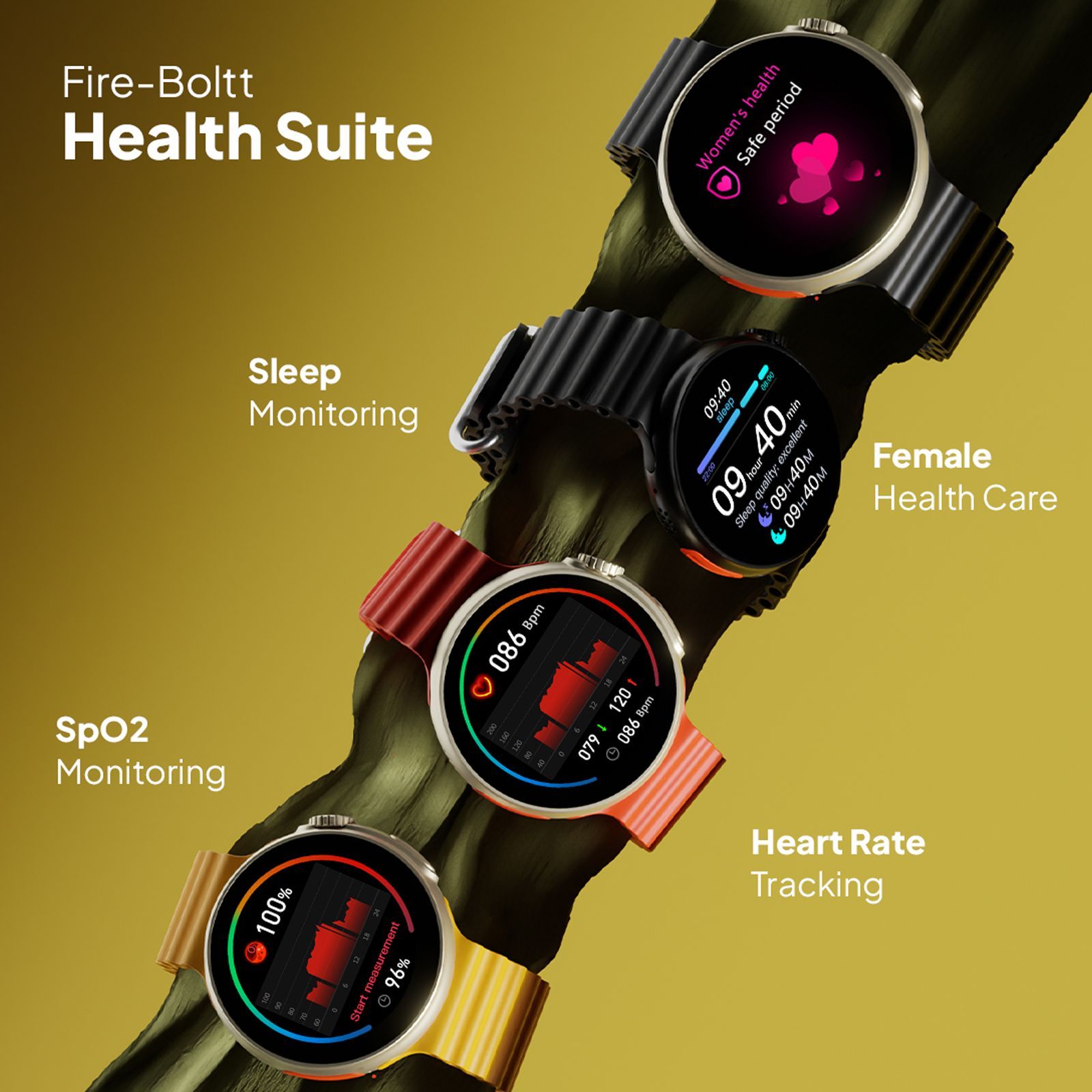 FIRE-BOLTT Cyclone Smartwatch with Bluetooth Calling (40.6mm TFT Display, IP68 Water Resistant, Orange Strap) FIRE-BOLTT Cyclone Smartwatch with Bluetooth Calling (40.6mm TFT Display, IP68 Water Resistant, Orange Strap)_4