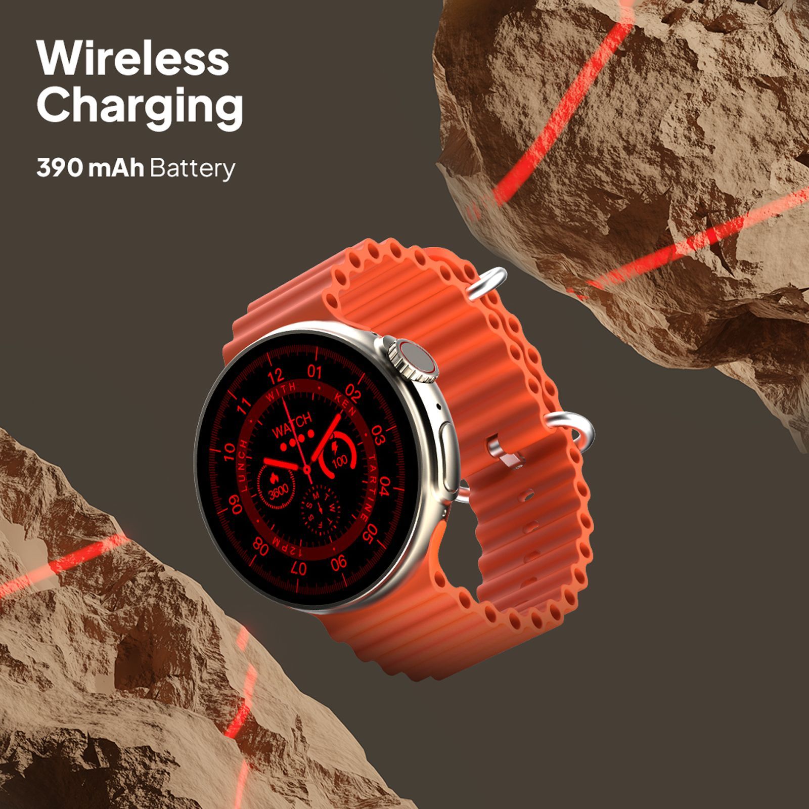 FIRE-BOLTT Cyclone Smartwatch with Bluetooth Calling (40.6mm TFT Display, IP68 Water Resistant, Orange Strap) FIRE-BOLTT Cyclone Smartwatch with Bluetooth Calling (40.6mm TFT Display, IP68 Water Resistant, Orange Strap)_5
