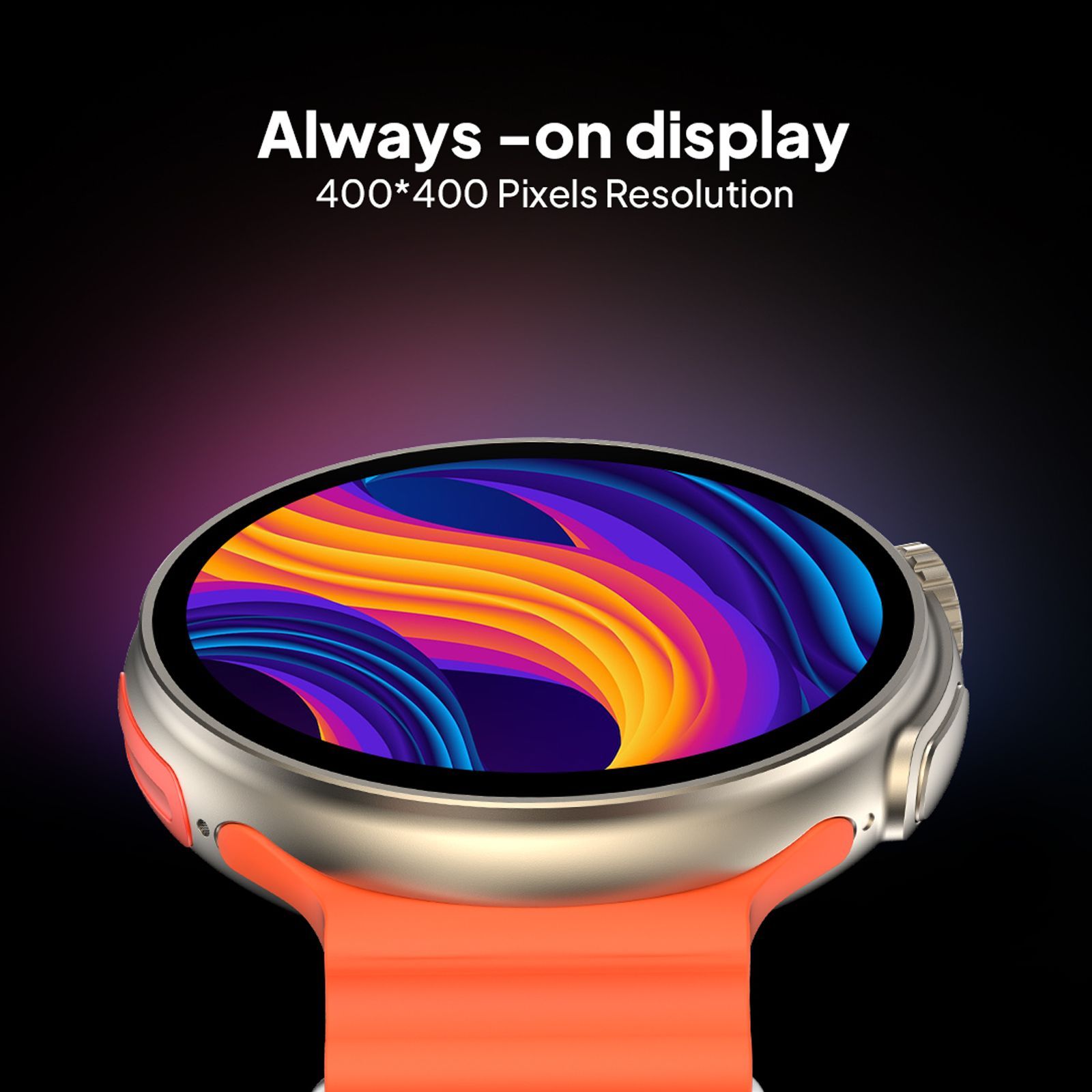 FIRE-BOLTT Cyclone Smartwatch with Bluetooth Calling (40.6mm TFT Display, IP68 Water Resistant, Orange Strap) FIRE-BOLTT Cyclone Smartwatch with Bluetooth Calling (40.6mm TFT Display, IP68 Water Resistant, Orange Strap)_9