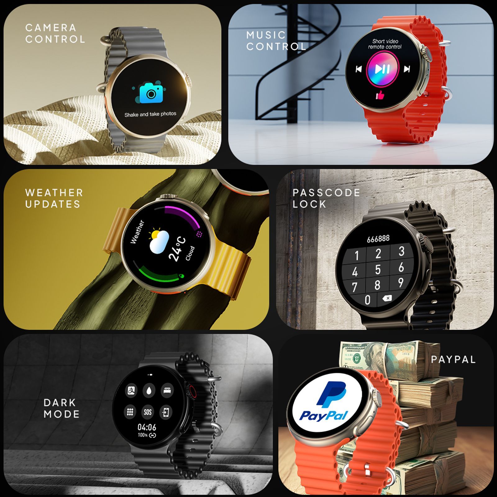 FIRE-BOLTT Cyclone Smartwatch with Bluetooth Calling (40.6mm TFT Display, IP68 Water Resistant, Orange Strap) FIRE-BOLTT Cyclone Smartwatch with Bluetooth Calling (40.6mm TFT Display, IP68 Water Resistant, Orange Strap)_10