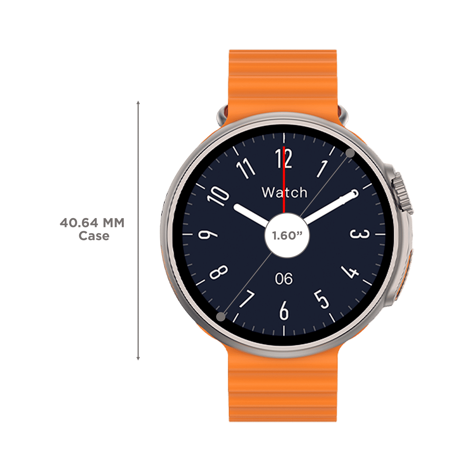 FIRE-BOLTT Cyclone Smartwatch with Bluetooth Calling (40.6mm TFT Display, IP68 Water Resistant, Orange Strap) FIRE-BOLTT Cyclone Smartwatch with Bluetooth Calling (40.6mm TFT Display, IP68 Water Resistant, Orange Strap)_3