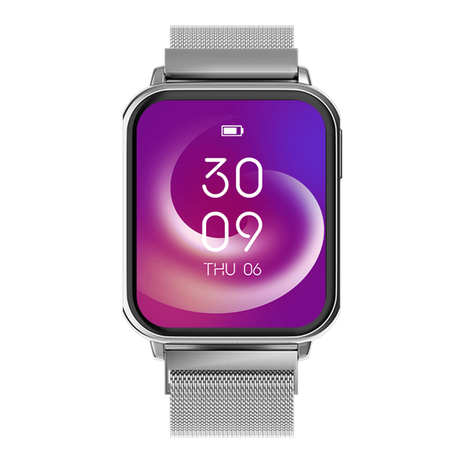 FIRE-BOLTT King Smartwatch with Bluetooth Calling (45.2mm AMOLED Display, IP67 Water Resistant, Silver Strap)_1