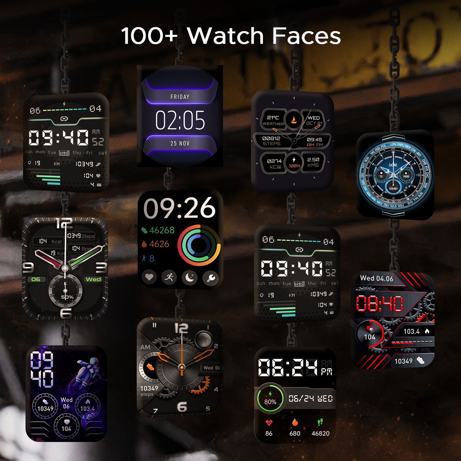 boAt Wave Force 2 Smartwatch with Bluetooth Calling (50.6mm HD Display, IP68 Water Resistant, Forest Green Strap) boAt Wave Force 2 Smartwatch with Bluetooth Calling (50.6mm HD Display, IP68 Water Resistant, Forest Green Strap)_4