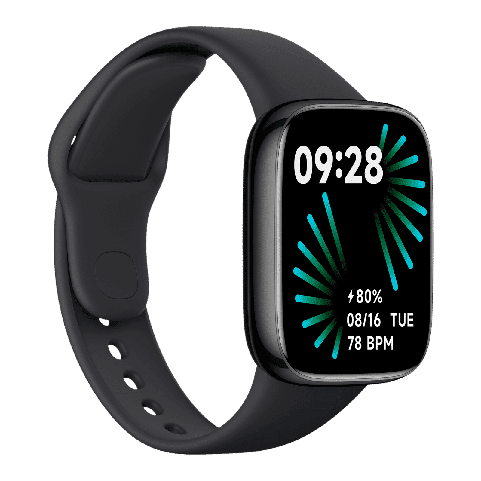 Redmi Watch 3 Active Smartwatch with Bluetooth Calling (46.4mm LCD Display, 5ATM Water Resistant, Charcoal Black Strap)_6
