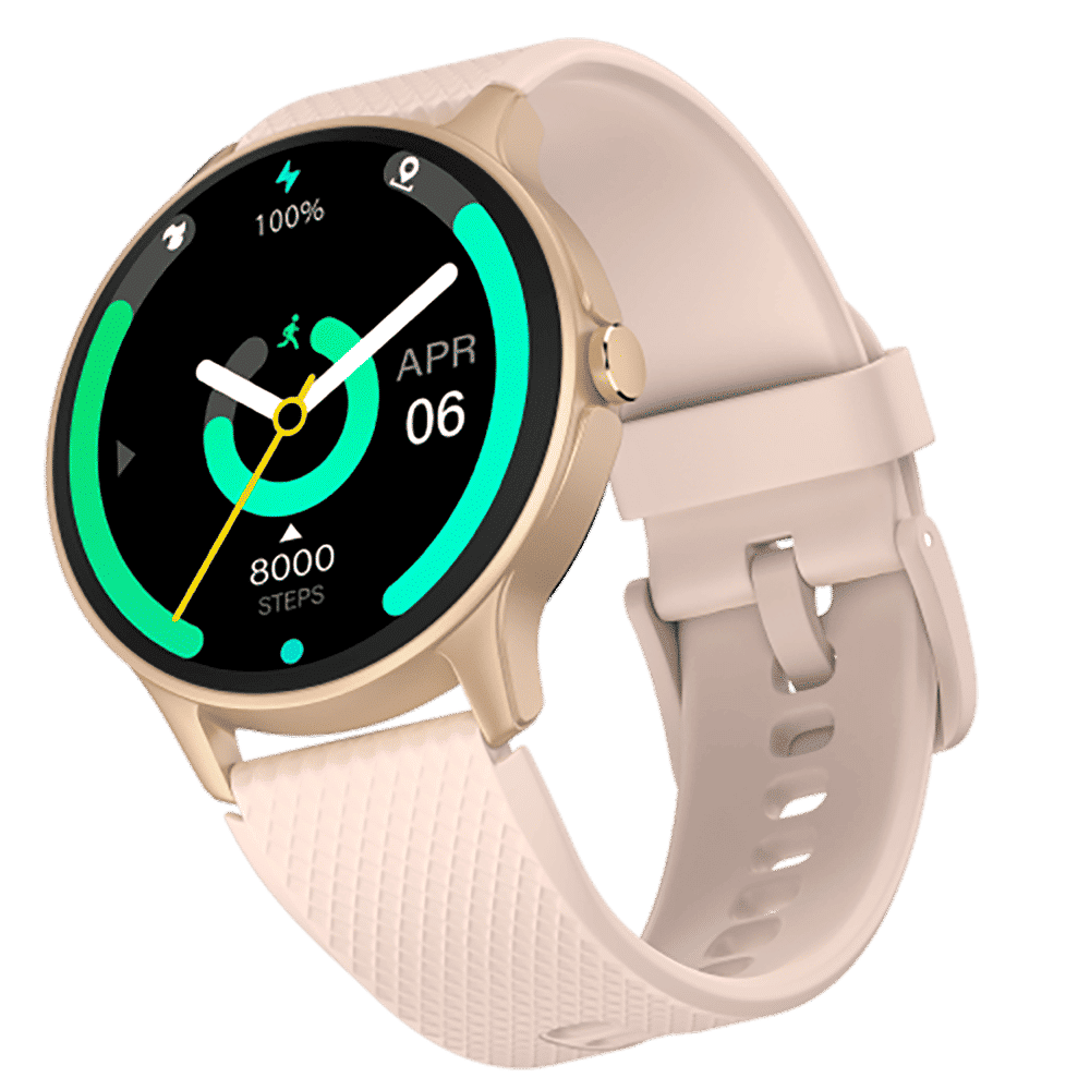 noise NoiseFit Arc Plus Smartwatch with Bluetooth Calling (36.3mm AMOLED Display, IP68 Water Resistant, Rose Pink Strap) noise NoiseFit Arc Plus Smartwatch with Bluetooth Calling (36.3mm AMOLED Display, IP68 Water Resistant, Rose Pink Strap)_2