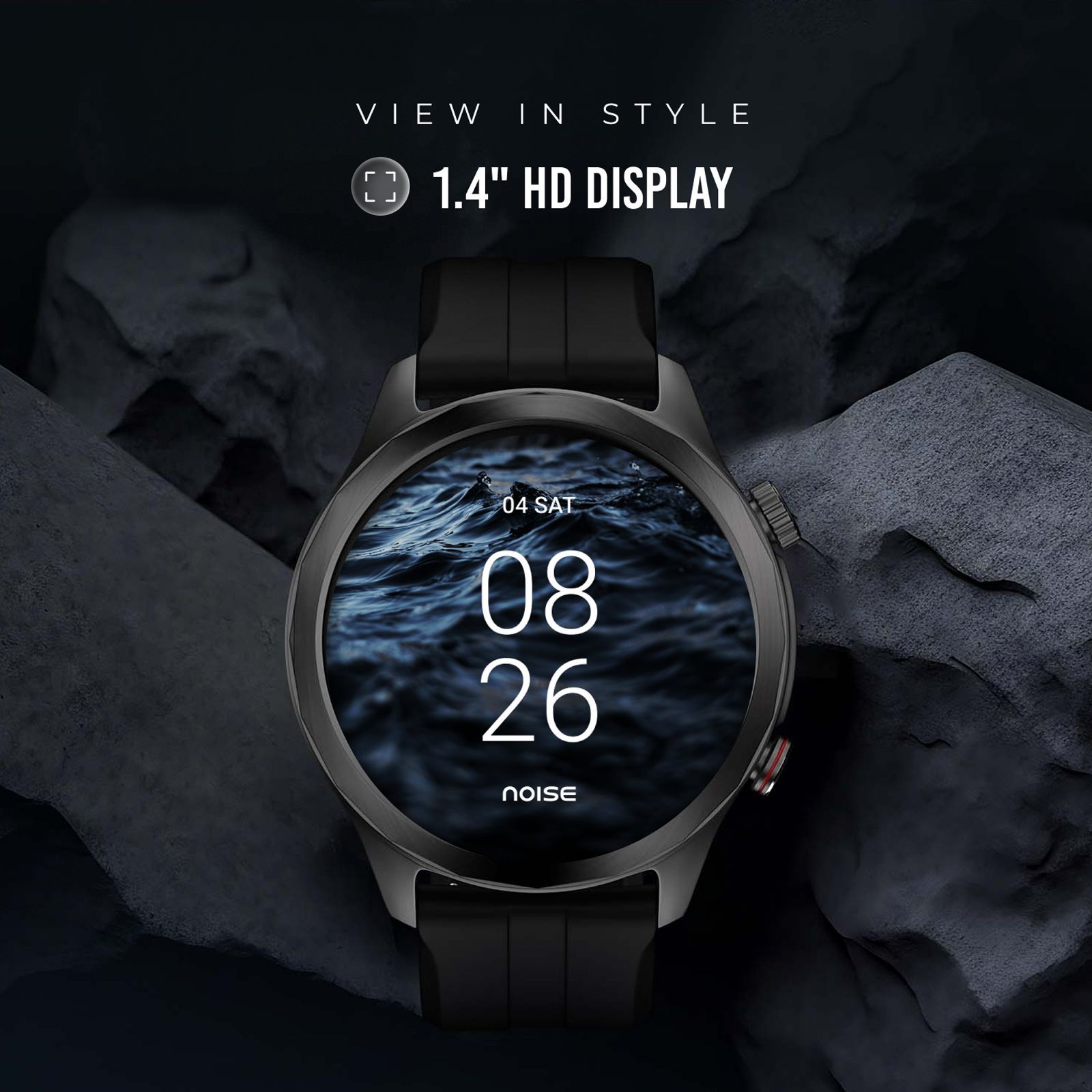 noise NoiseFit Twist Pro Smartwatch with Bluetooth Calling (35.56mm HD Display, IP68 Water Resistant, Jet Black Strap) noise NoiseFit Twist Pro Smartwatch with Bluetooth Calling (35.56mm HD Display, IP68 Water Resistant, Jet Black Strap)_11