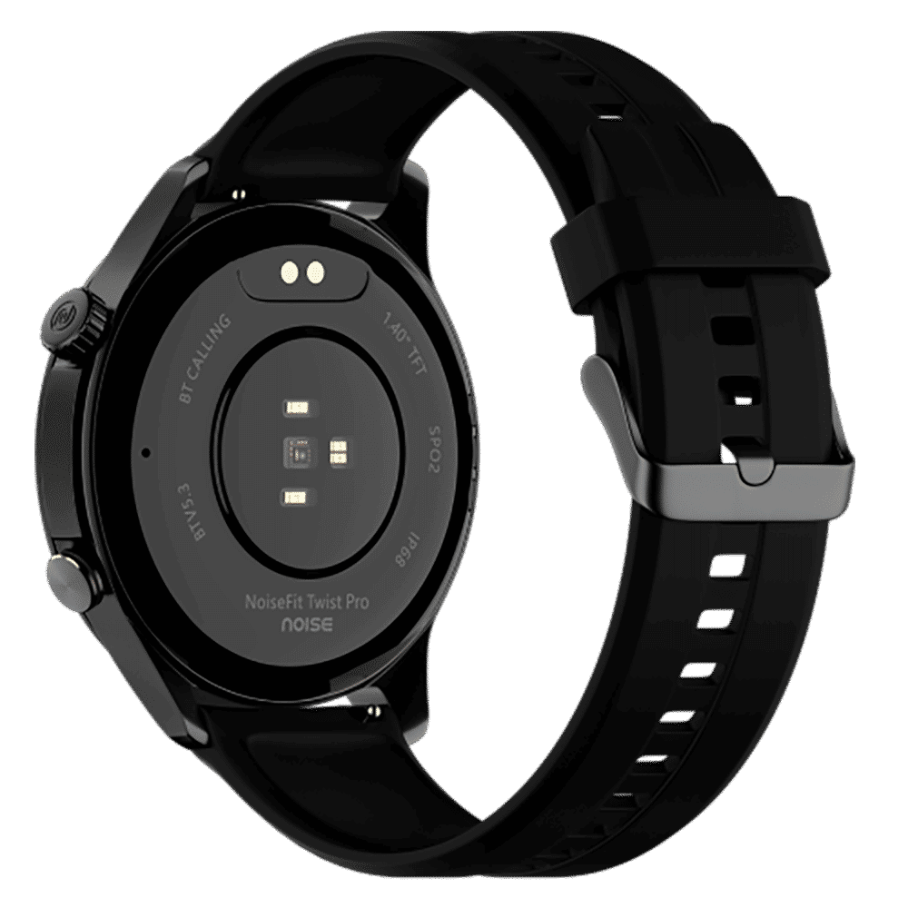 noise NoiseFit Twist Pro Smartwatch with Bluetooth Calling (35.56mm HD Display, IP68 Water Resistant, Jet Black Strap) noise NoiseFit Twist Pro Smartwatch with Bluetooth Calling (35.56mm HD Display, IP68 Water Resistant, Jet Black Strap)_5