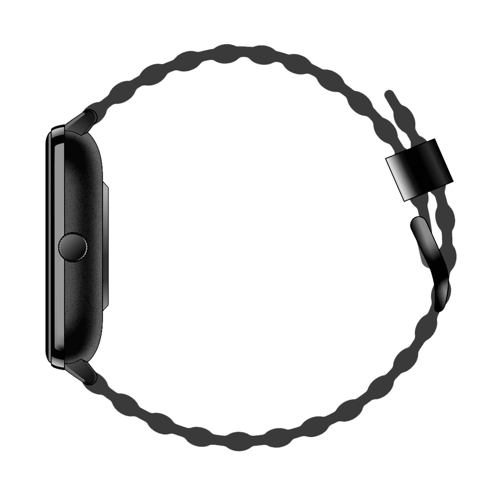 Croma Stride Smartwatch with Bluetooth Calling (1.8 inches, IPS Display, IP68 Sweat Resistant, Black Strap)_5