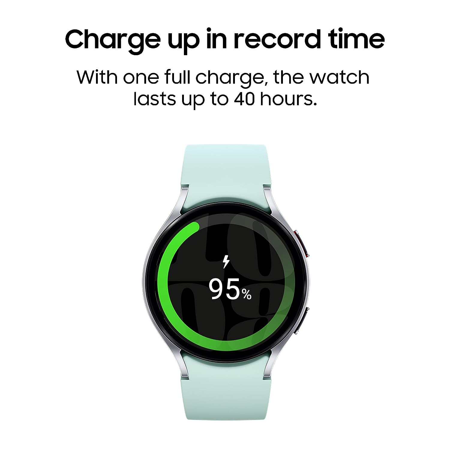 SAMSUNG Galaxy Watch6 Smartwatch with Bluetooth Calling (44mm Super AMOLED Display, IP68 Water Resistant, Black Strap)_8