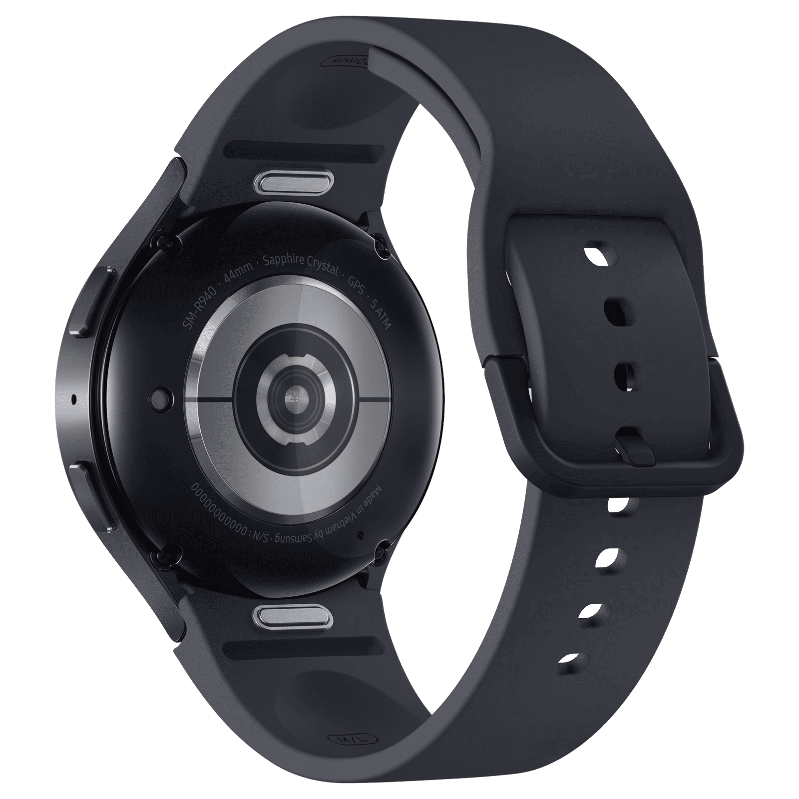 SAMSUNG Galaxy Watch6 Smartwatch with Bluetooth Calling (44mm Super AMOLED Display, IP68 Water Resistant, Black Strap)_7