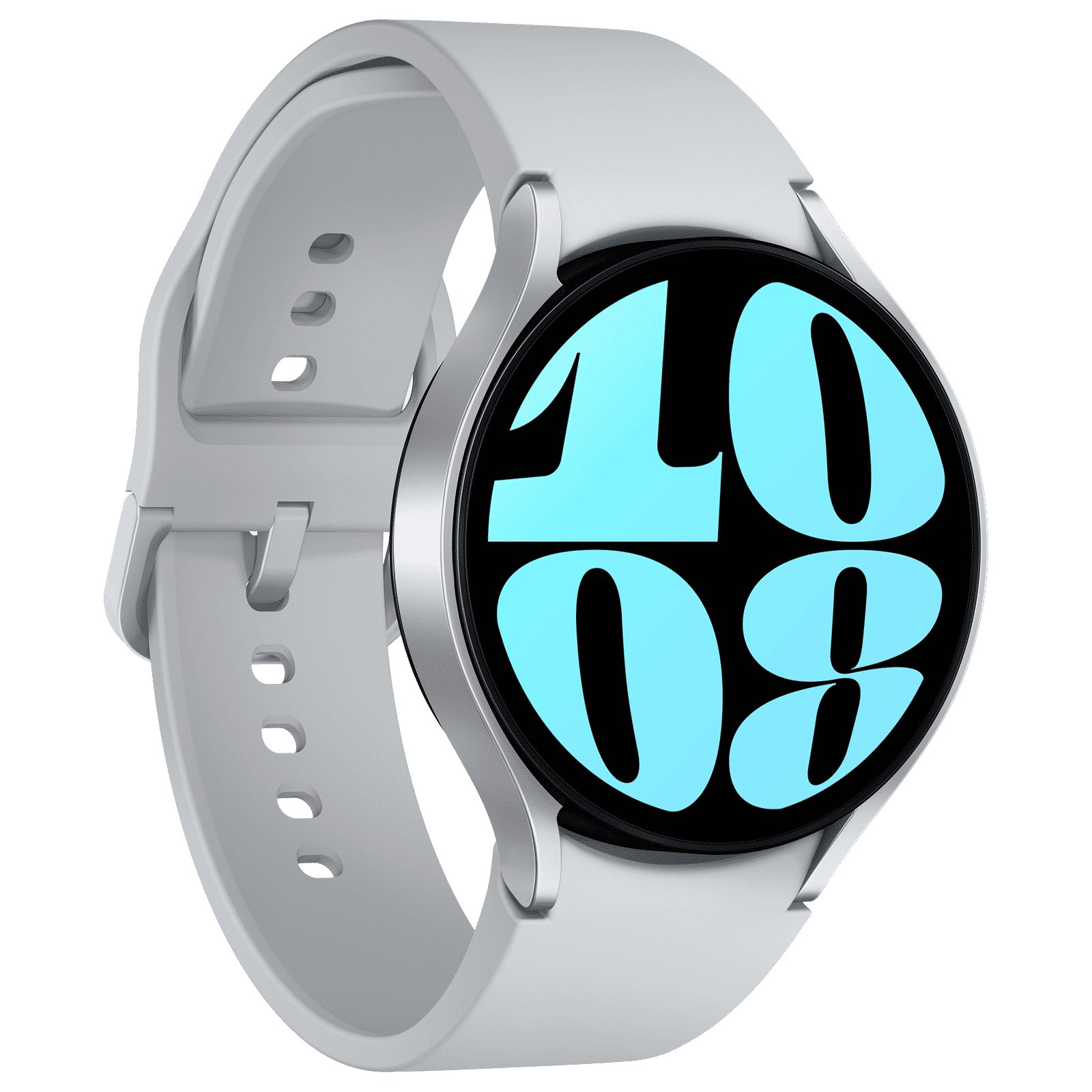 SAMSUNG Galaxy Watch6 Smartwatch with Bluetooth Calling (44mm Super AMOLED Display, IP68 Water Resistant, Silver Strap)_6