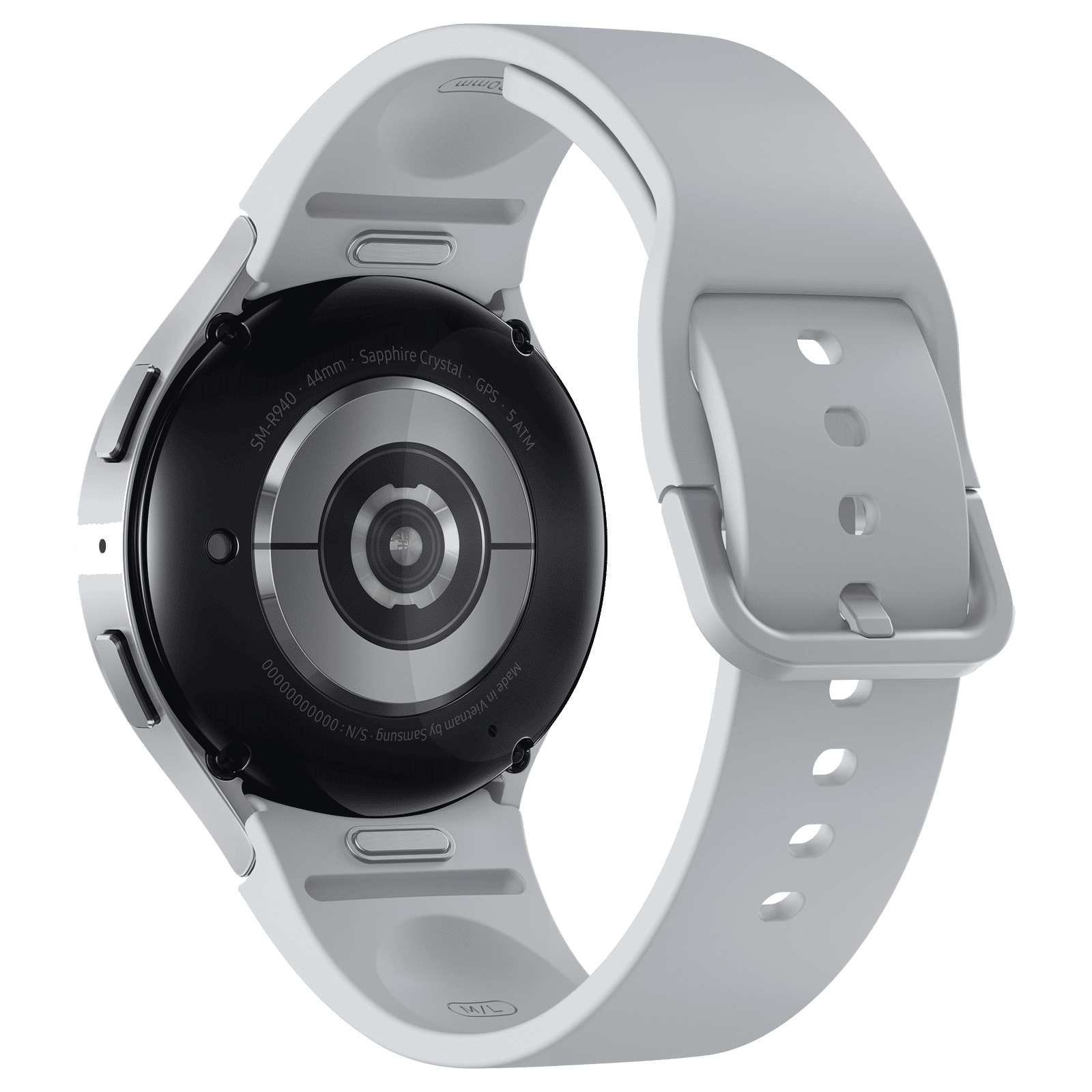 SAMSUNG Galaxy Watch6 Smartwatch with Bluetooth Calling (44mm Super AMOLED Display, IP68 Water Resistant, Silver Strap)_7