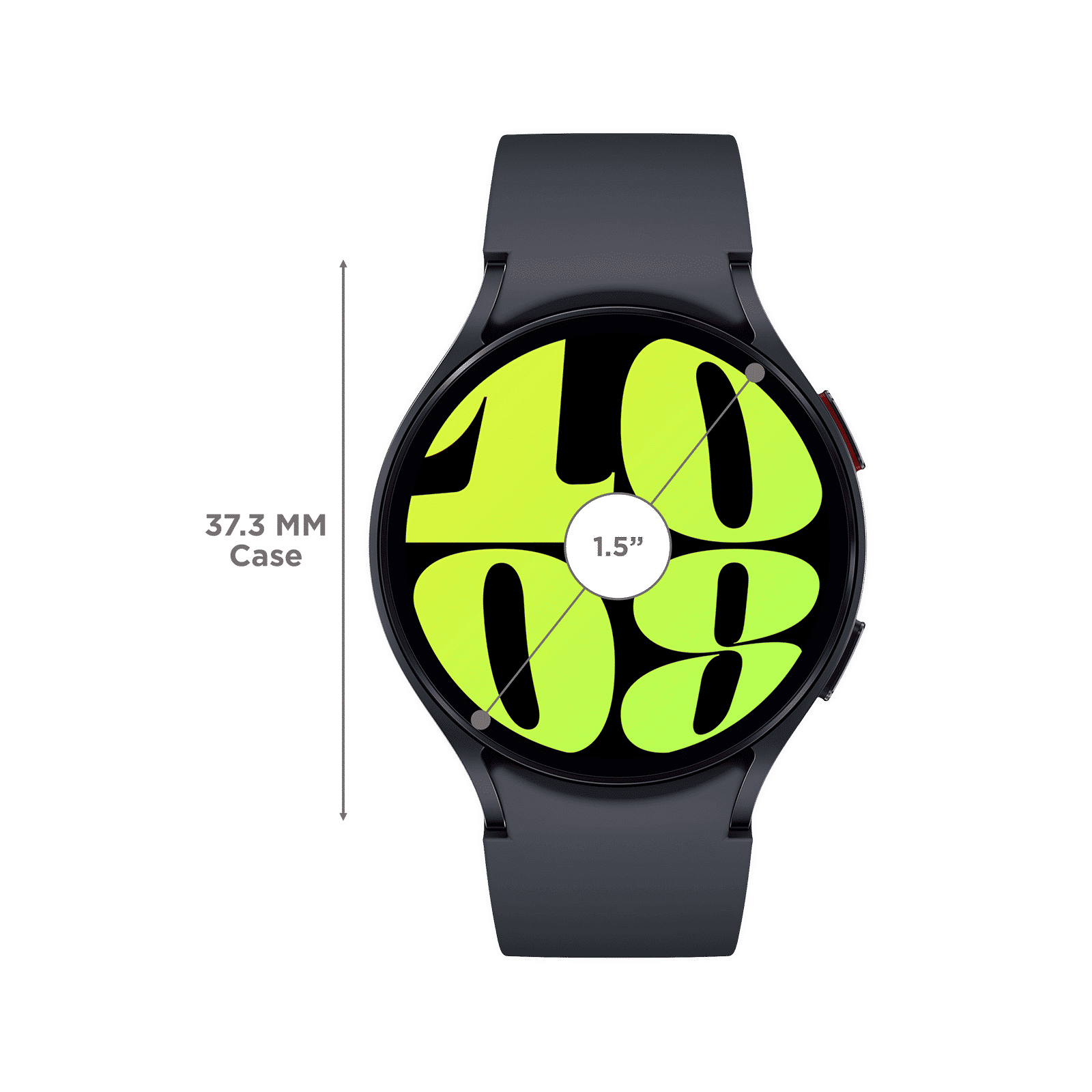 SAMSUNG Galaxy Watch6 GPS+Wi-Fi+4G SIM+Bluetooth Wear OS Smartwatch (44mm Super AMOLED Display, IP68 Water Resistant, Graphite Strap)_3