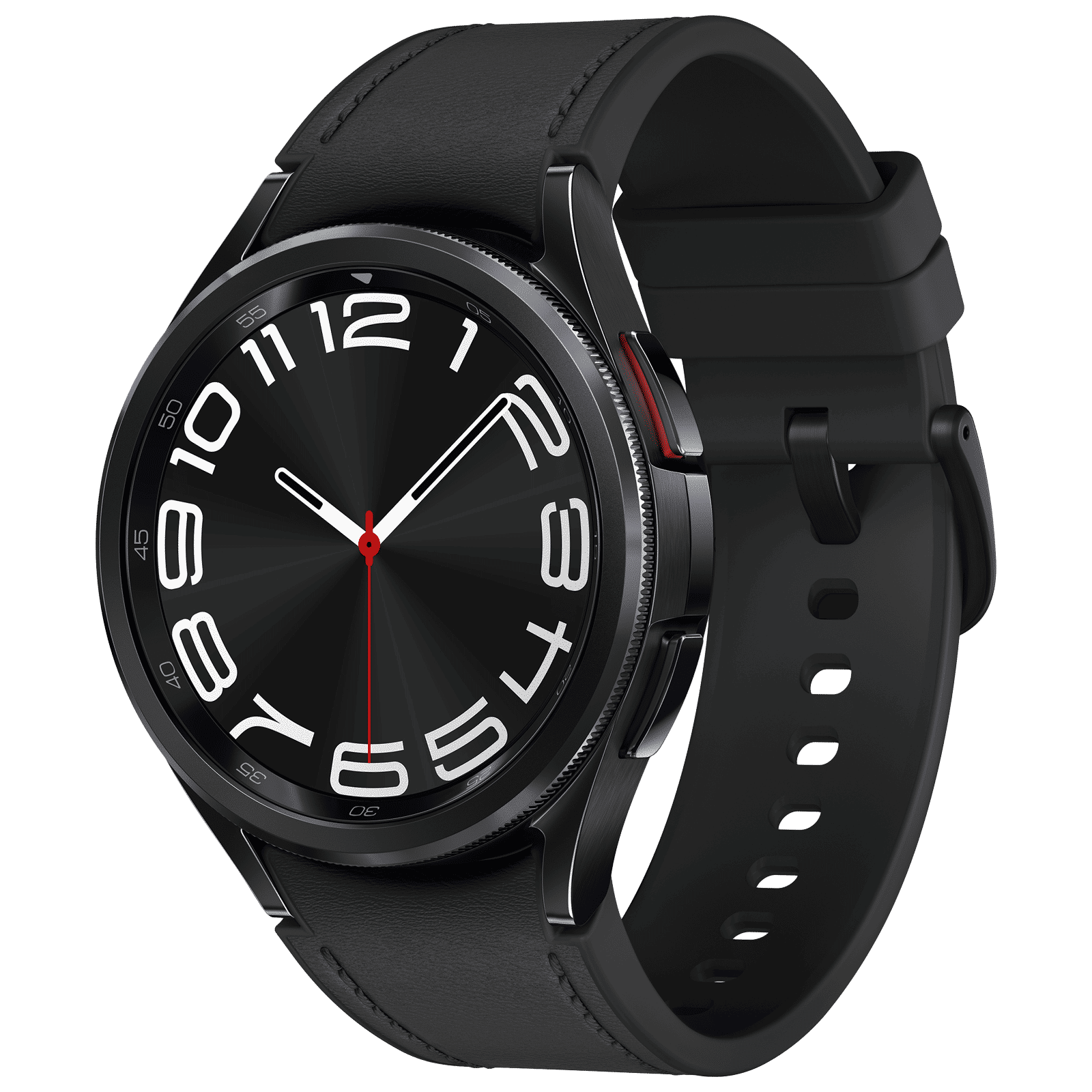 SAMSUNG Galaxy Watch6 Classic Smartwatch with Bluetooth Calling (43mm Super AMOLED Display, IP68 Water Resistant, Black Strap)_4