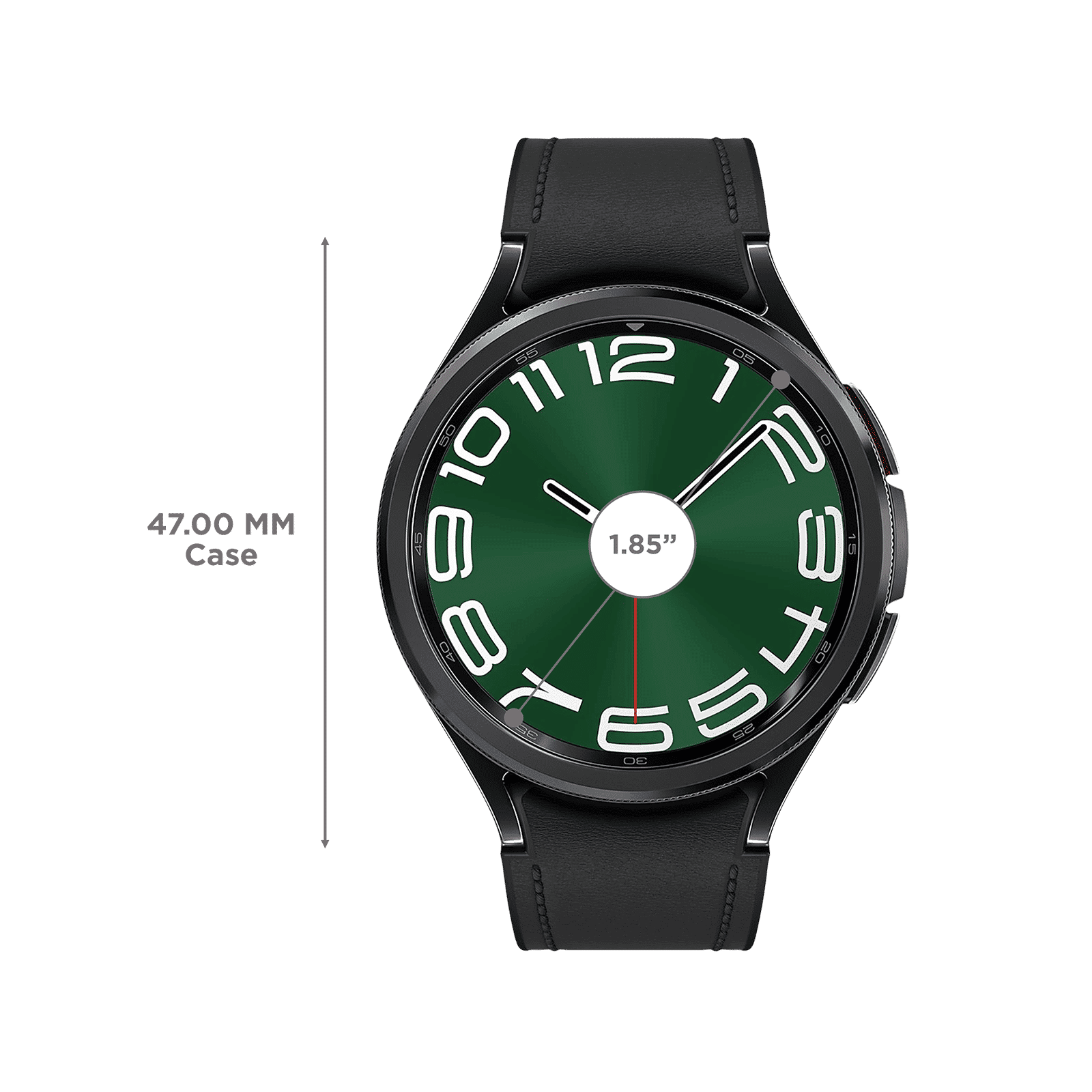 SAMSUNG Galaxy Watch6 Classic GPS+Wi-Fi+4G SIM+Bluetooth Wear OS Smartwatch (47mm Super AMOLED Display, IP68 Water Resistant, Black Strap)_3