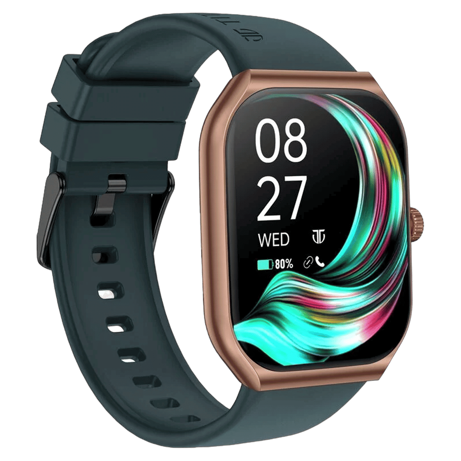 TITAN Smart 3.0 Smartwatch with Bluetooth Calling (49.7mm Super AMOLED Display, IP68 Water Resistant, Teal Strap)_5