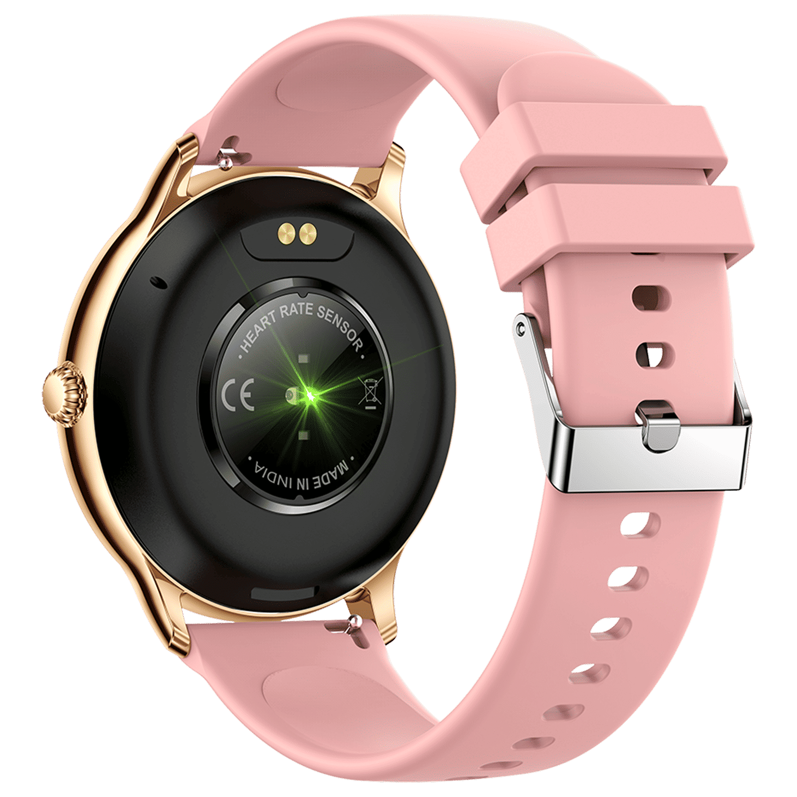 FIRE-BOLTT Talk Alpha Smartwatch with Bluetooth Calling (42mm Display, Pink Strap)_5