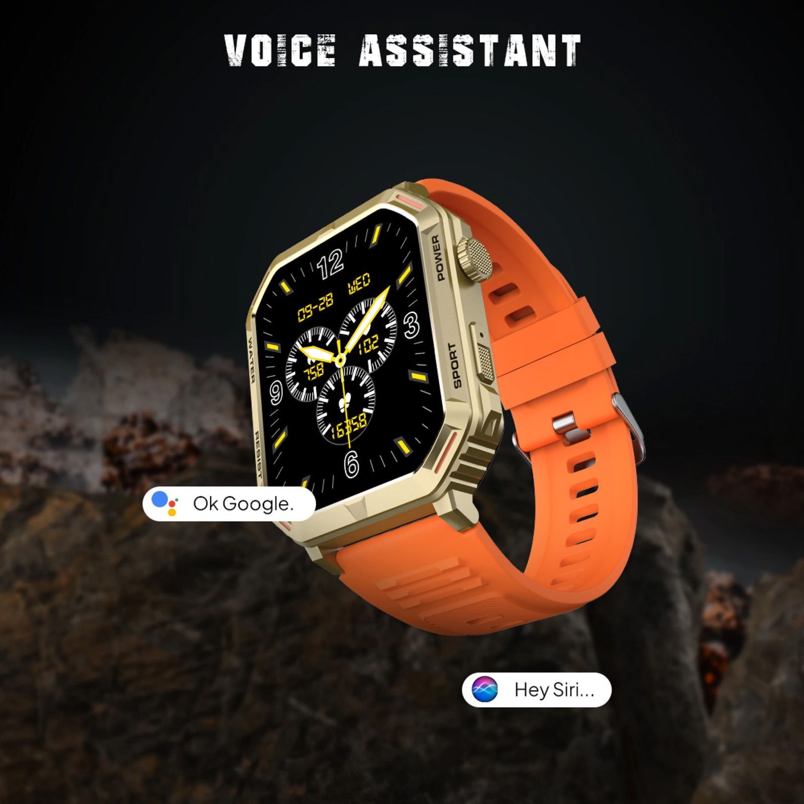 FIRE-BOLTT Commando Smartwatch with Bluetooth Calling (49.5mm AMOLED Display, IP68 Water Resistant, Orange Strap) FIRE-BOLTT Commando Smartwatch with Bluetooth Calling (49.5mm AMOLED Display, IP68 Water Resistant, Orange Strap)_11