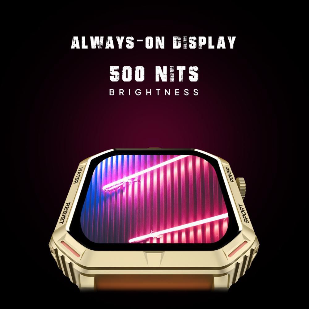 FIRE-BOLTT Commando Smartwatch with Bluetooth Calling (49.5mm AMOLED Display, IP68 Water Resistant, Orange Strap) FIRE-BOLTT Commando Smartwatch with Bluetooth Calling (49.5mm AMOLED Display, IP68 Water Resistant, Orange Strap)_13